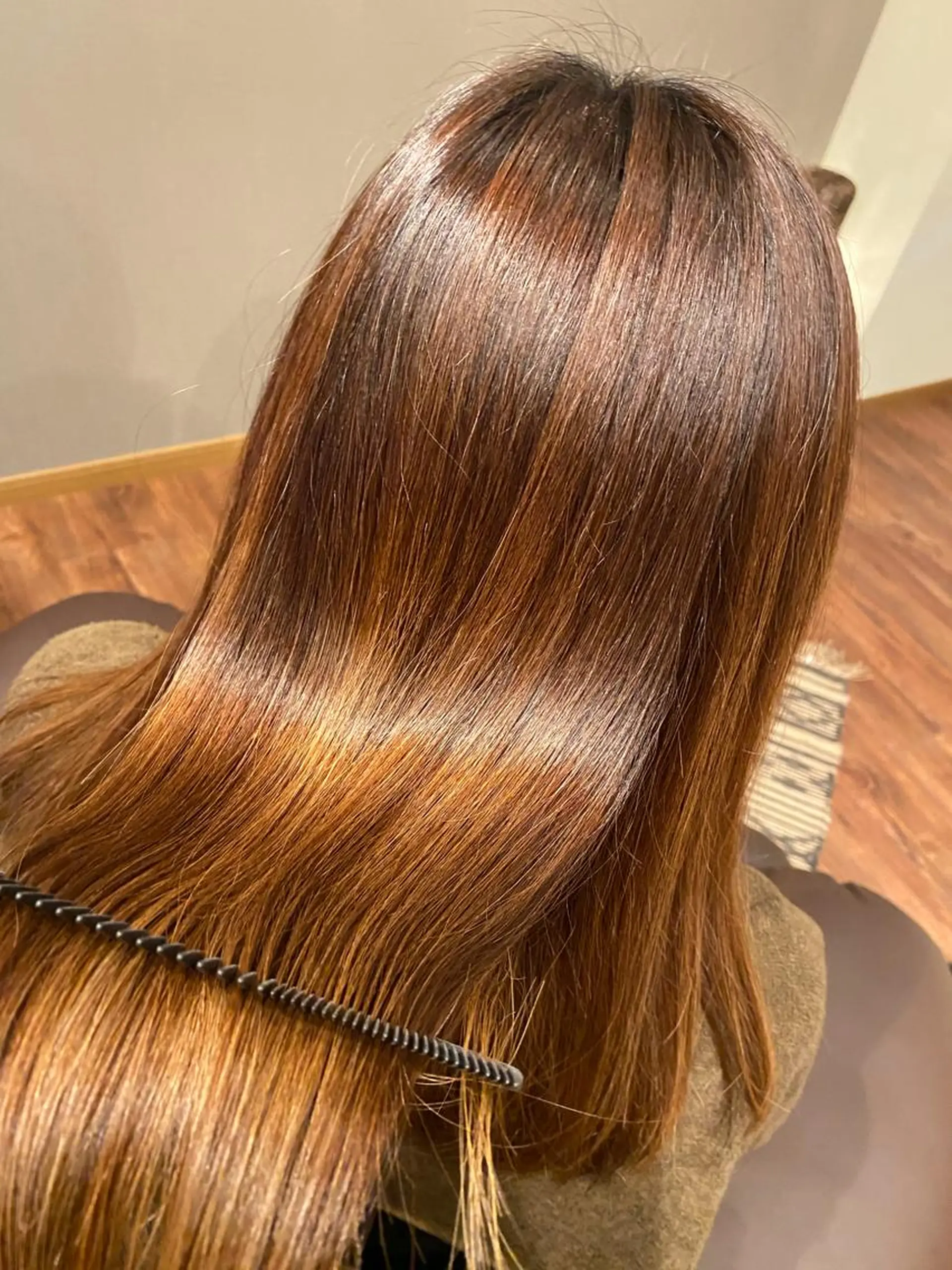 セミロング 髪質改善 トリートメント Tr　Spa Salon Careのヘアスタイル