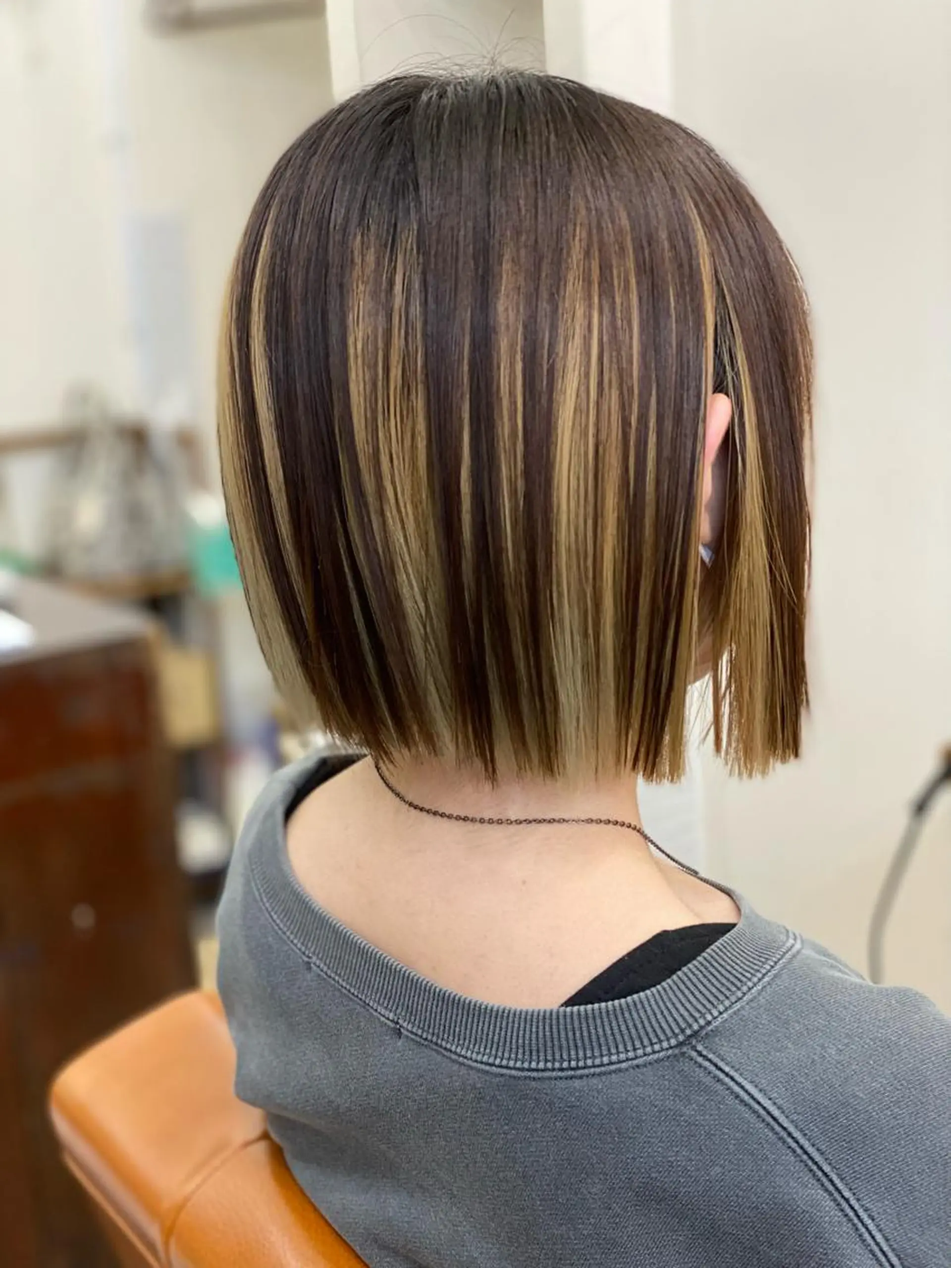 ショート カラー ブリーチ 髪質改善 カット トリートメント 森下 友　Dio...池袋のヘアスタイル