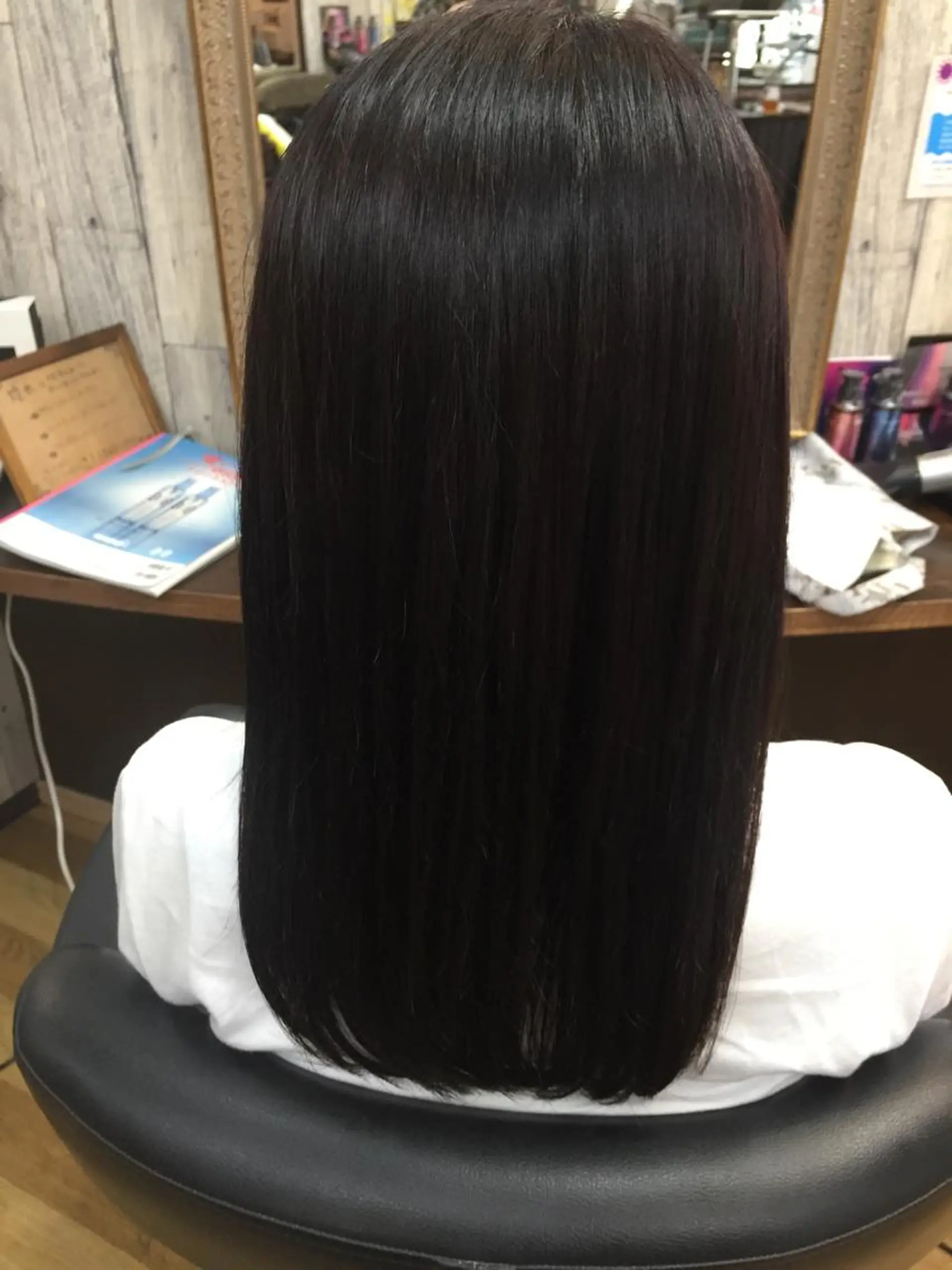 カラー 中山 ルミ子のヘアスタイル