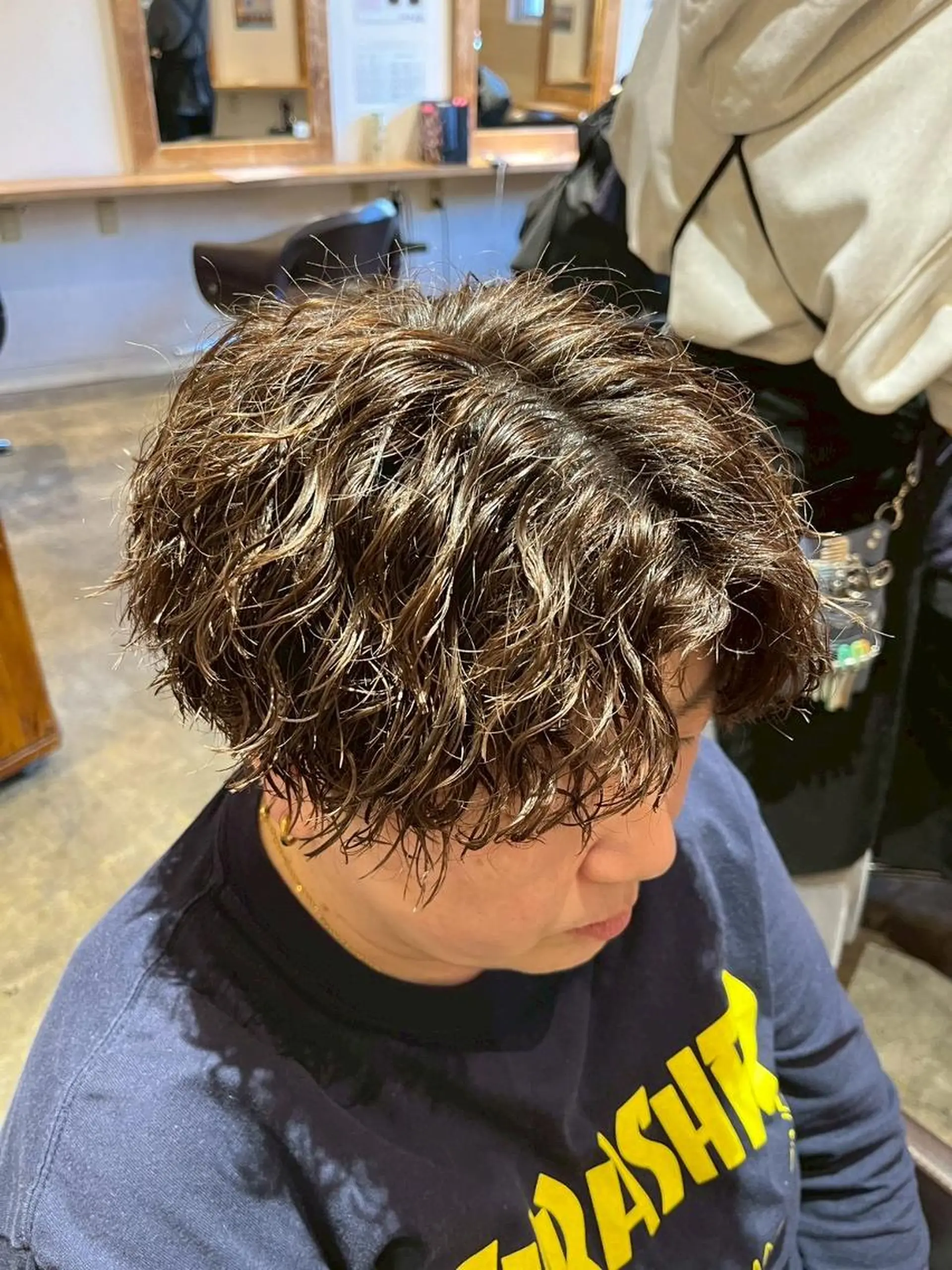 パーマ メンズ メンズカット パーマ特化  清士郎のヘアスタイル