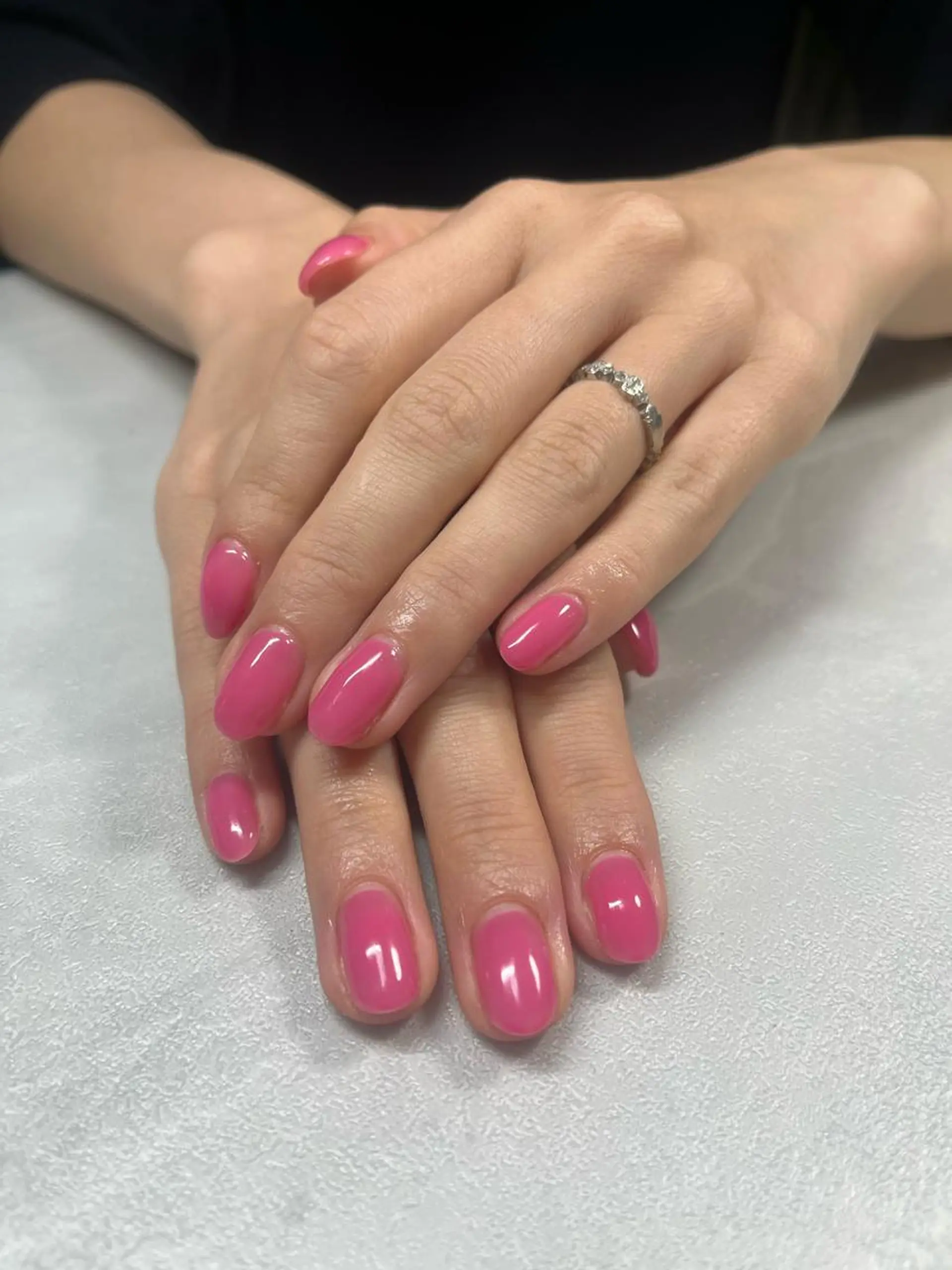 ネイル ピンク ハンドネイル SAKU  nail[サクネイル]所属・SAKU nail 作島茜のネイルデザイン