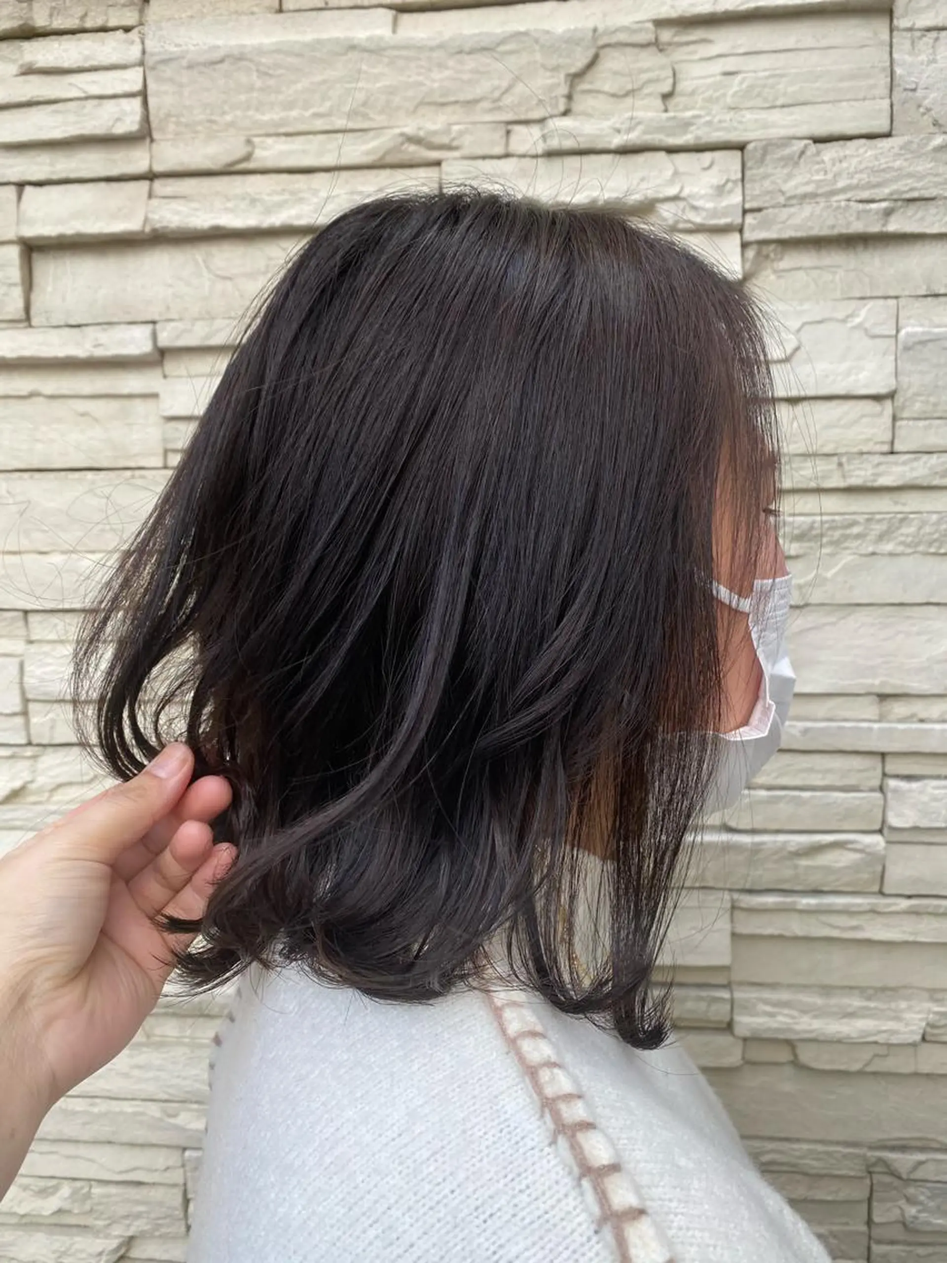 ミディアム 😺ヒアリング 重視😺小川のヘアスタイル