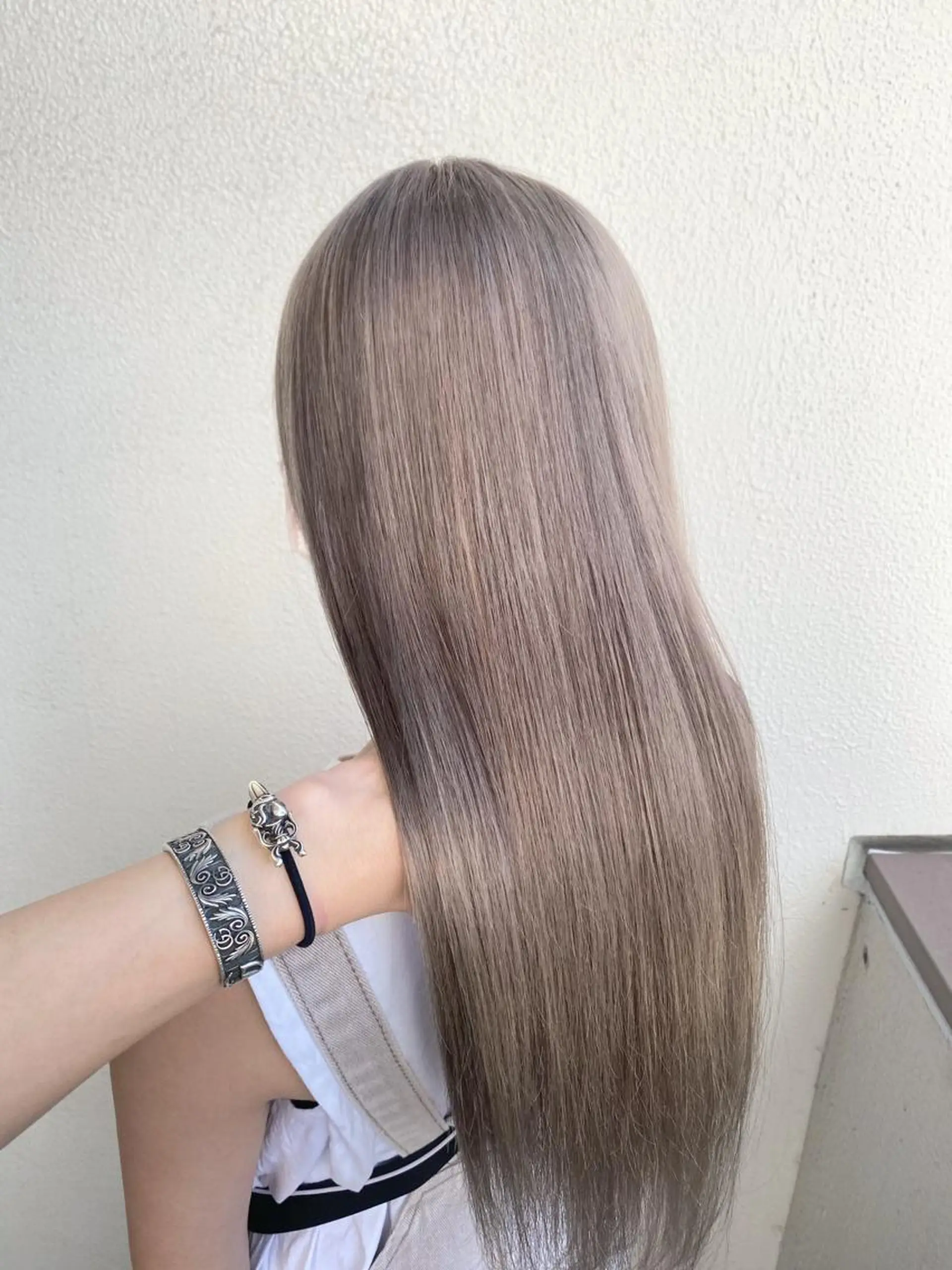 ロング カラー エフェクトブリーチ 🌟前澤啓太朗のヘアスタイル