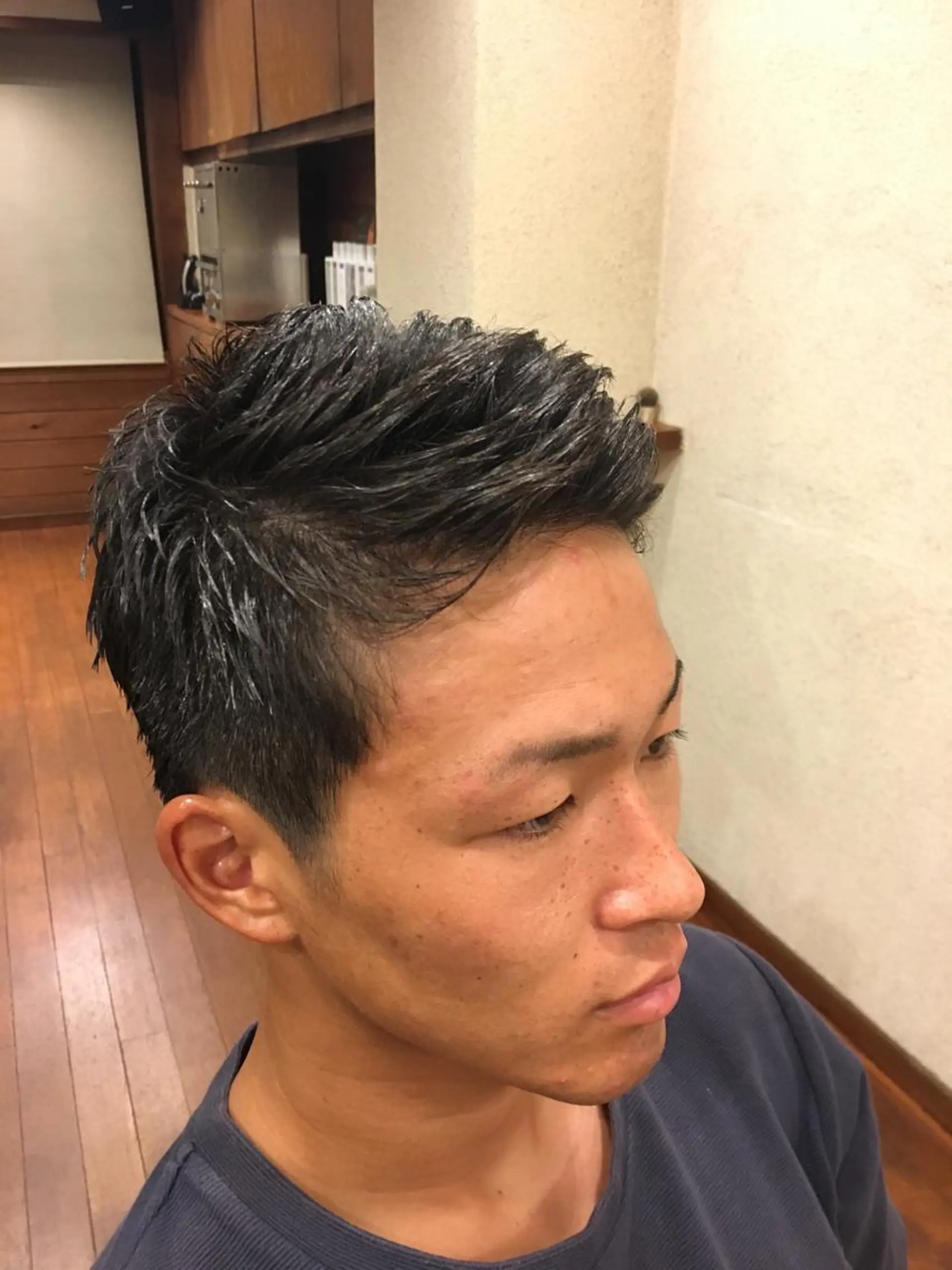 ショート メンズ 倉山 将貴のヘアスタイル