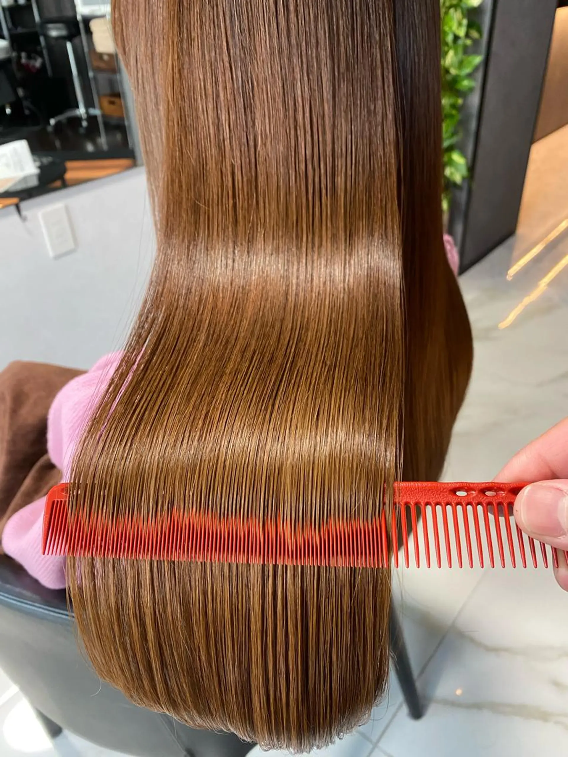 セミロング カラー ヘアカラー トリートメント 松本 洋平のヘアスタイル