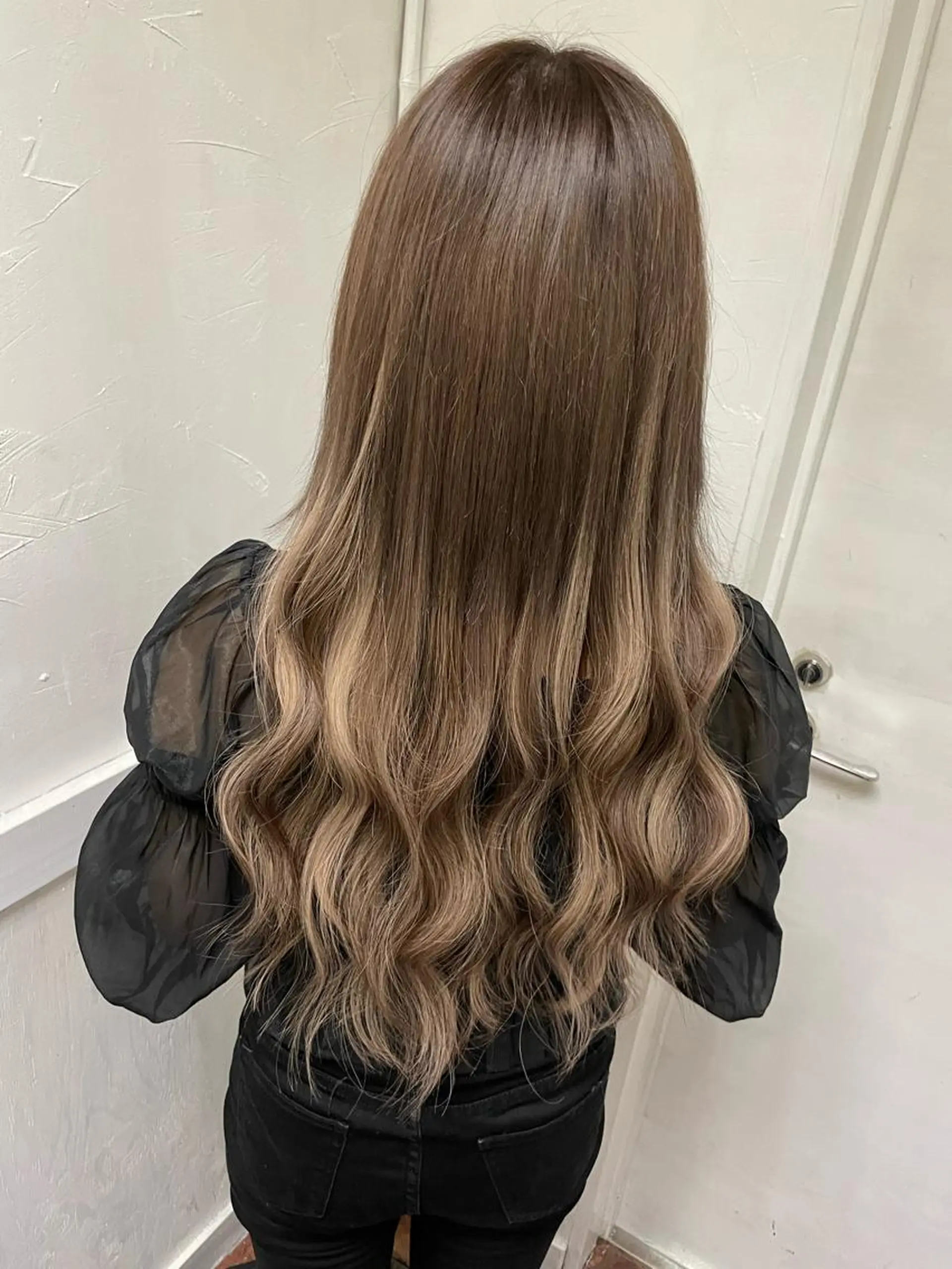 セミロング カラー ヘアアレンジ PSY【サイ】 /池袋/RYUSEIのヘアスタイル