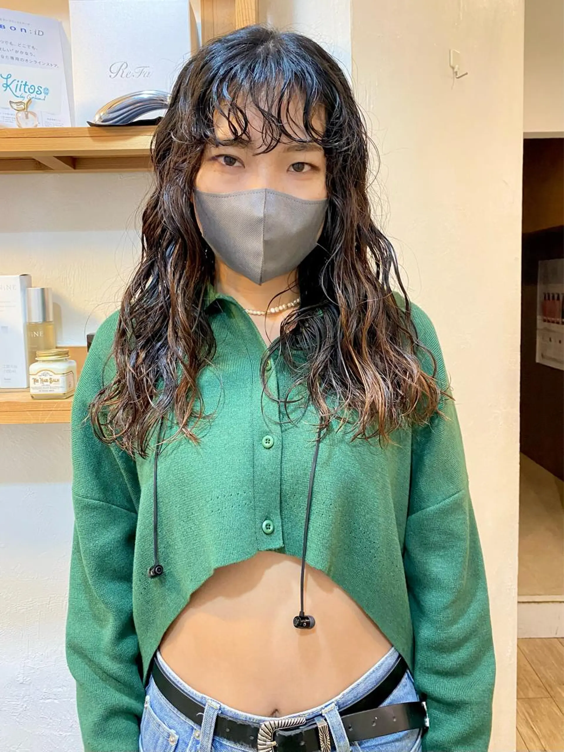 ロング パーマ ロング ショート& パーマ　坂本のヘアスタイル