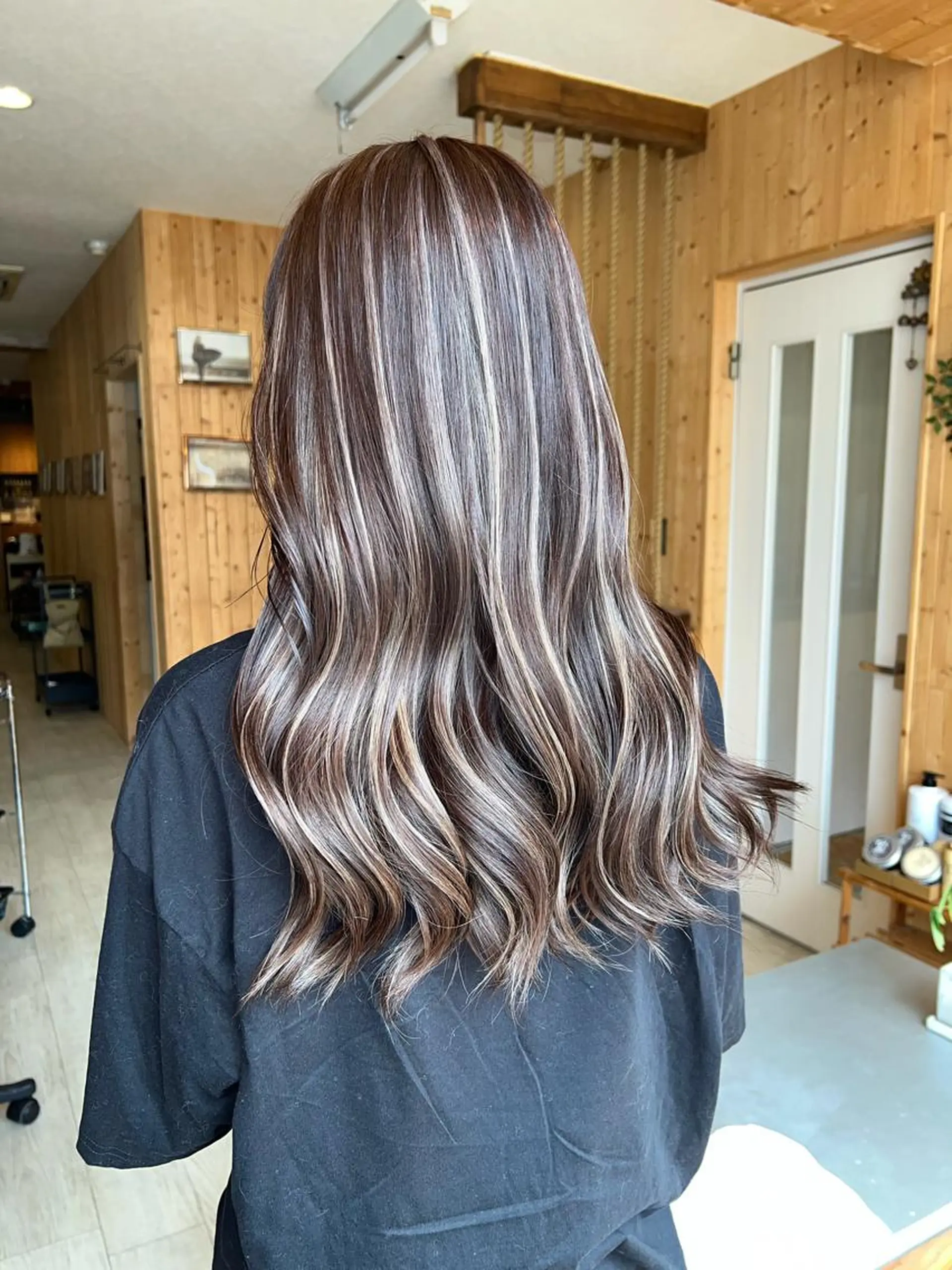 セミロング 高山 滉太のヘアスタイル