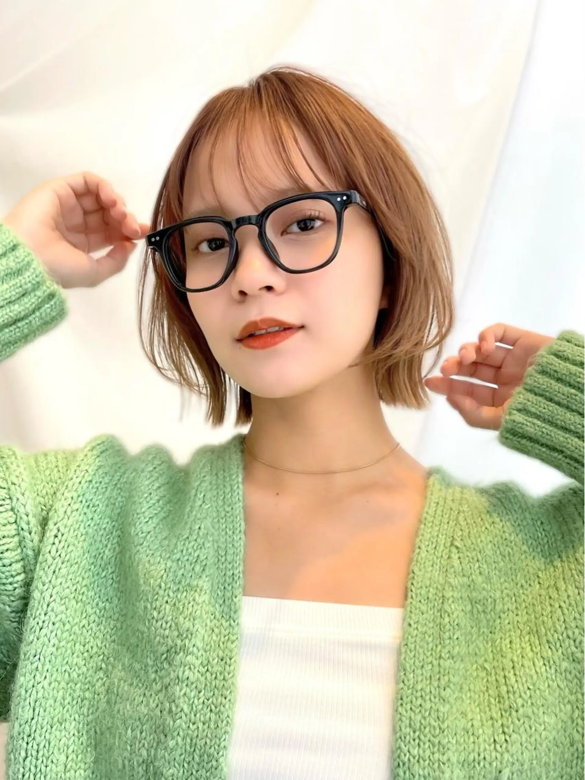 ミディアム カラー パーマ ヘアアレンジ レイヤーカット/ボブ /縮毛矯正✨大輝のヘアスタイル