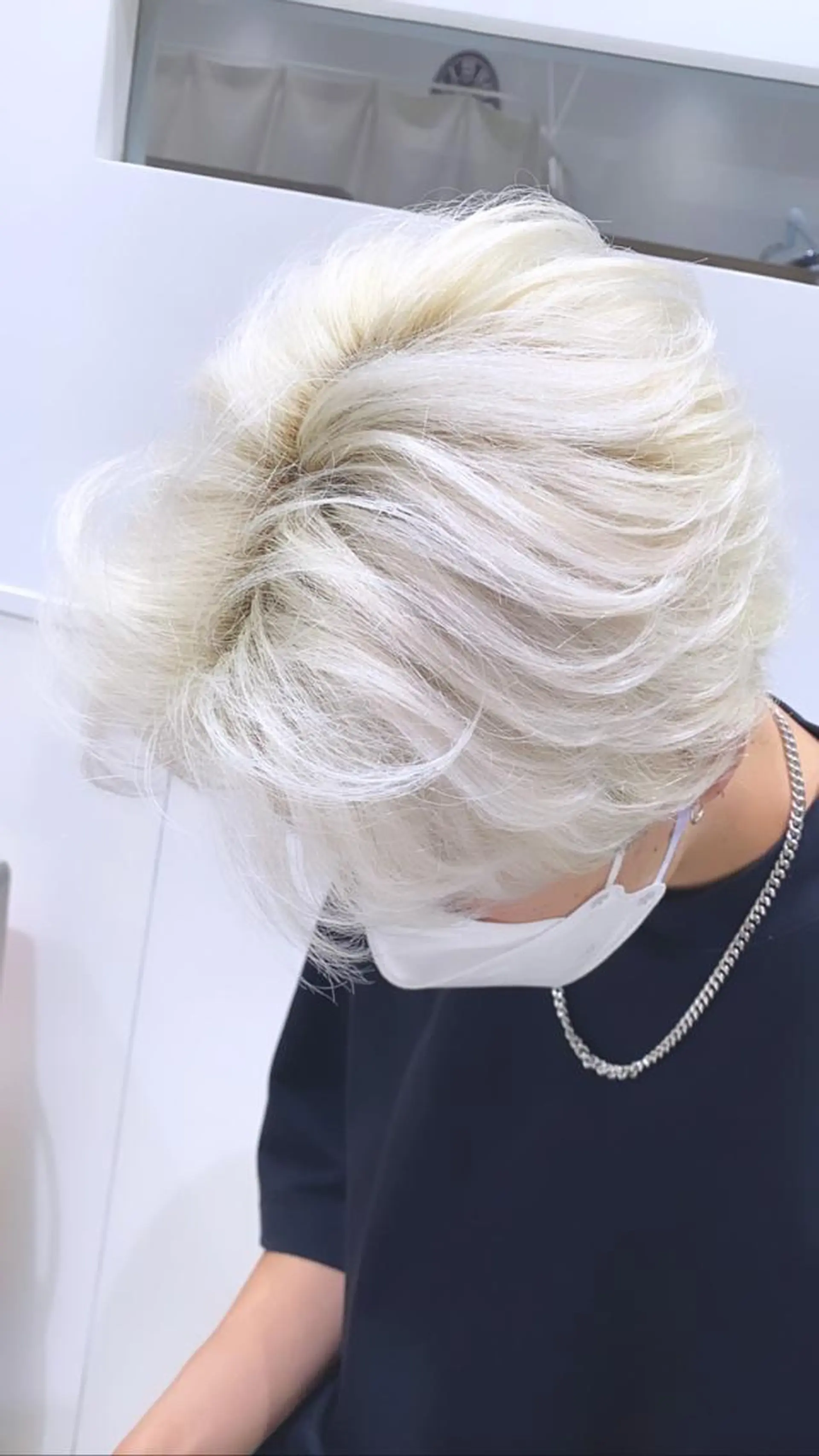 ショート カラー メンズ ヘアカラー トリートメント ヘアセット ハイトーン特化🌟 カワシマシュンスケのヘアスタイル