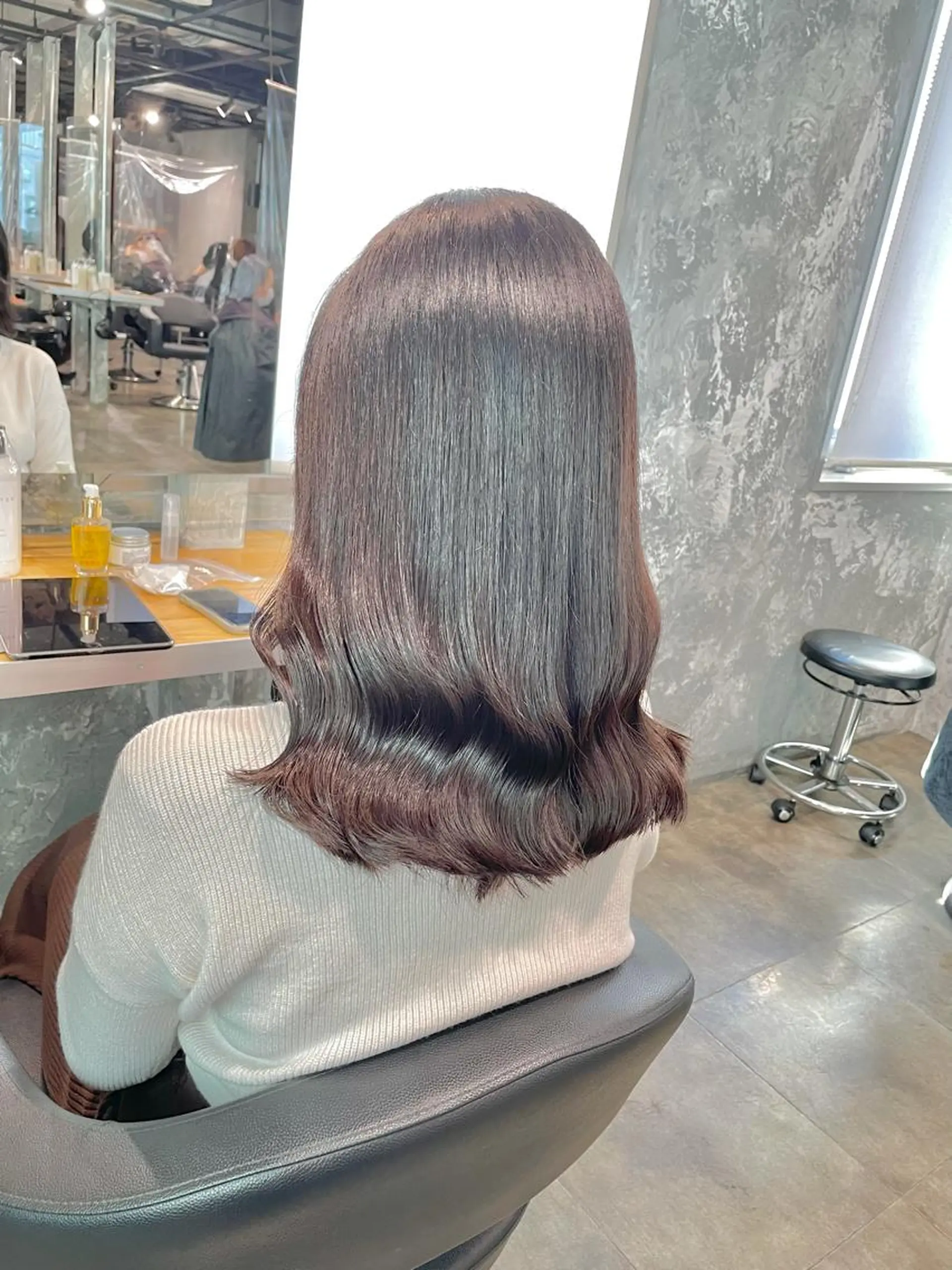 ロング カラー ヘアカラー ヘッドスパ ヘアセット ベージュカラー💖 やすひろのヘアスタイル