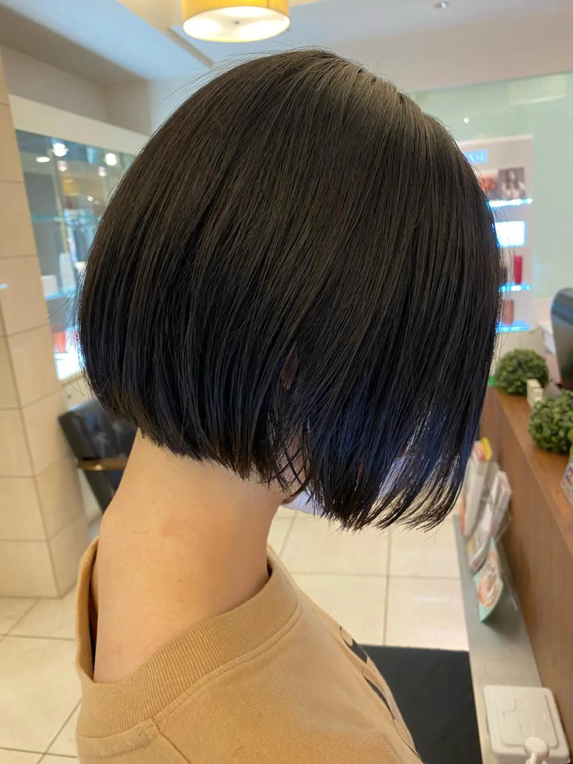 ショート パーマ ボブ 髪質改善 ショートヘア 縮毛矯正 ストレートパーマ 『髪質改善』服部 隆志のヘアスタイル