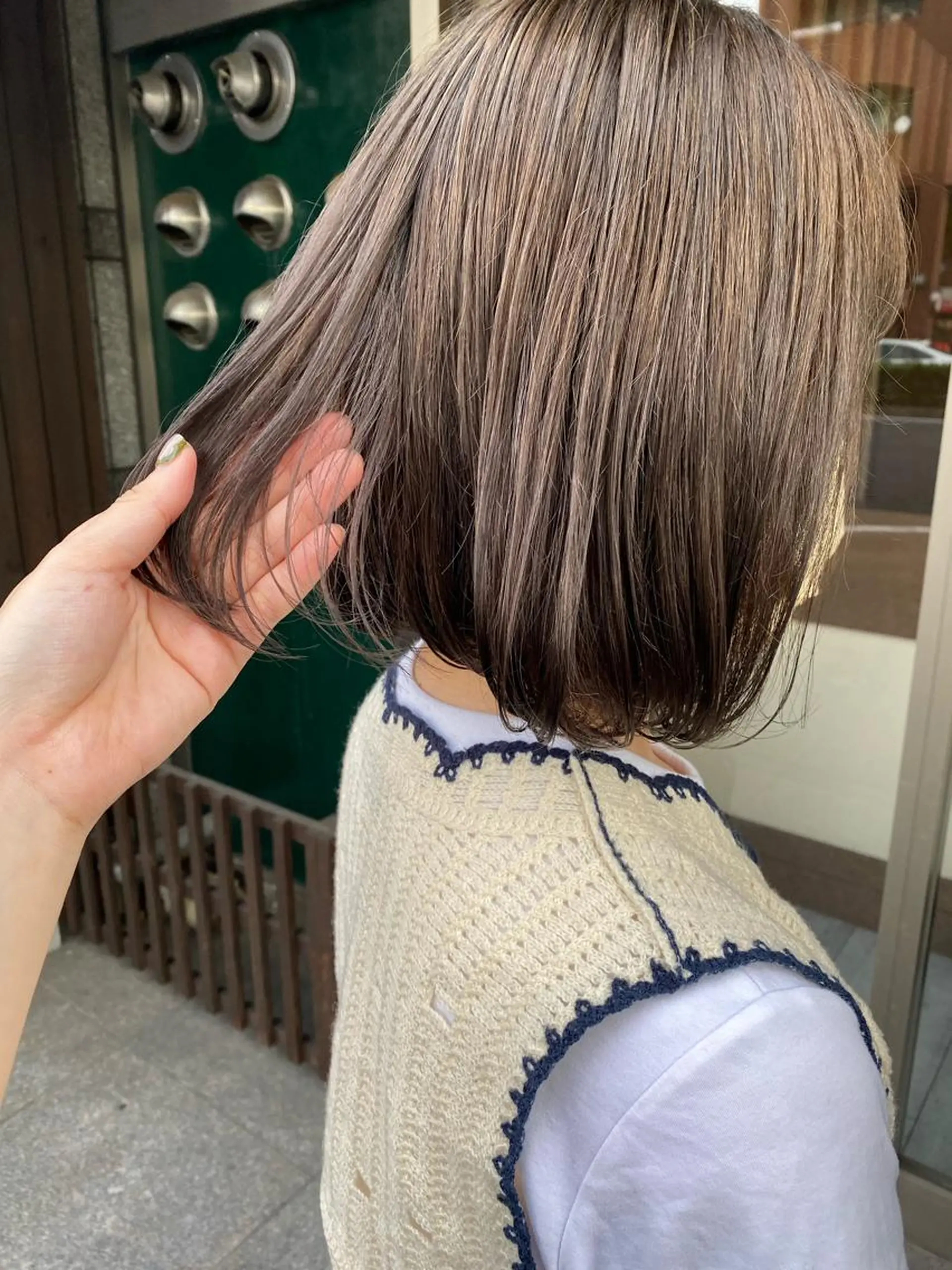 ミディアム カラー ベージュカラー ミルクティーベージュ ｲﾁｶﾜ ﾐｵ/ minim hairのヘアスタイル