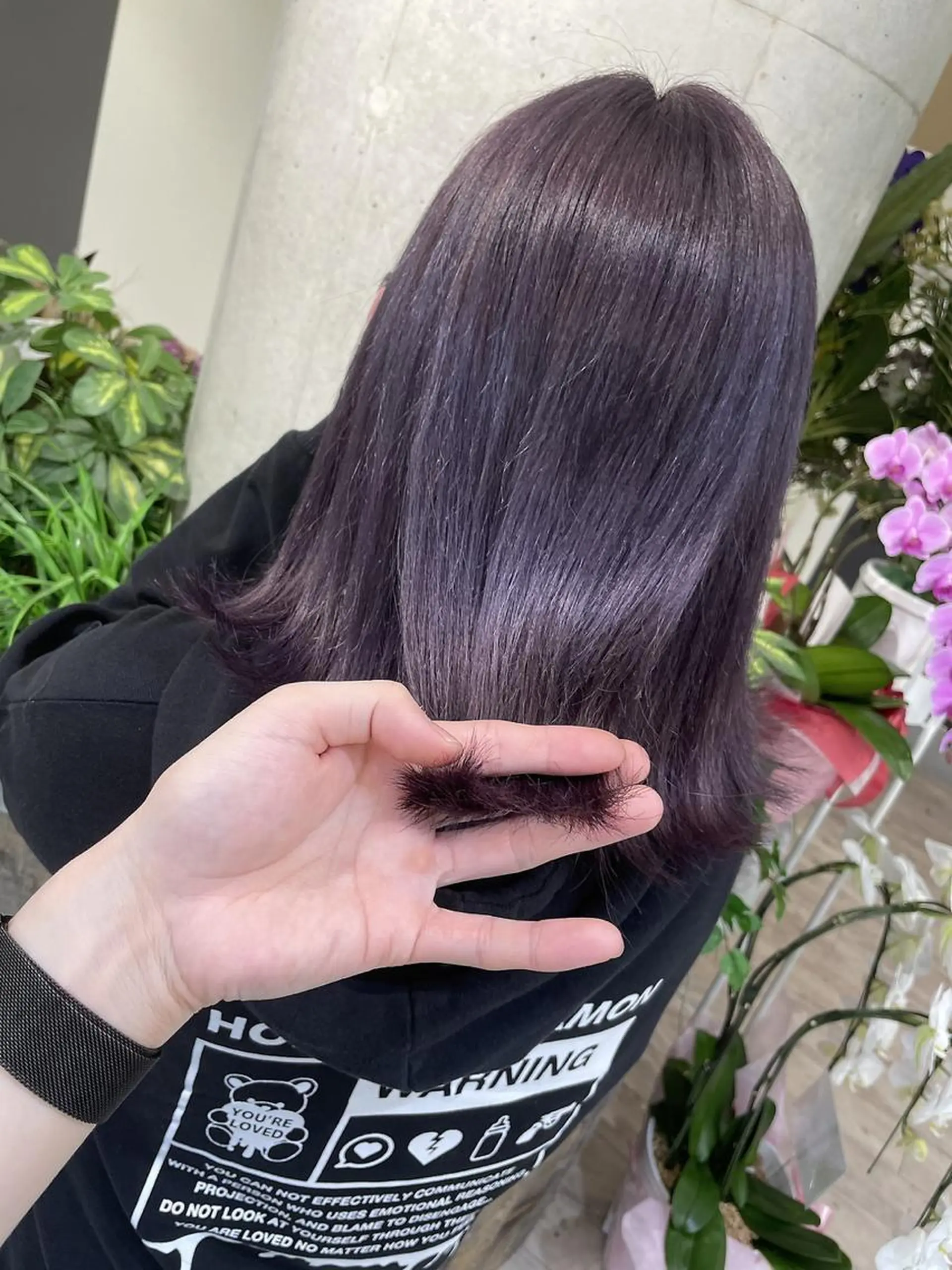 ミディアム ハイトーン特化サロン 🍑momo🍑のヘアスタイル