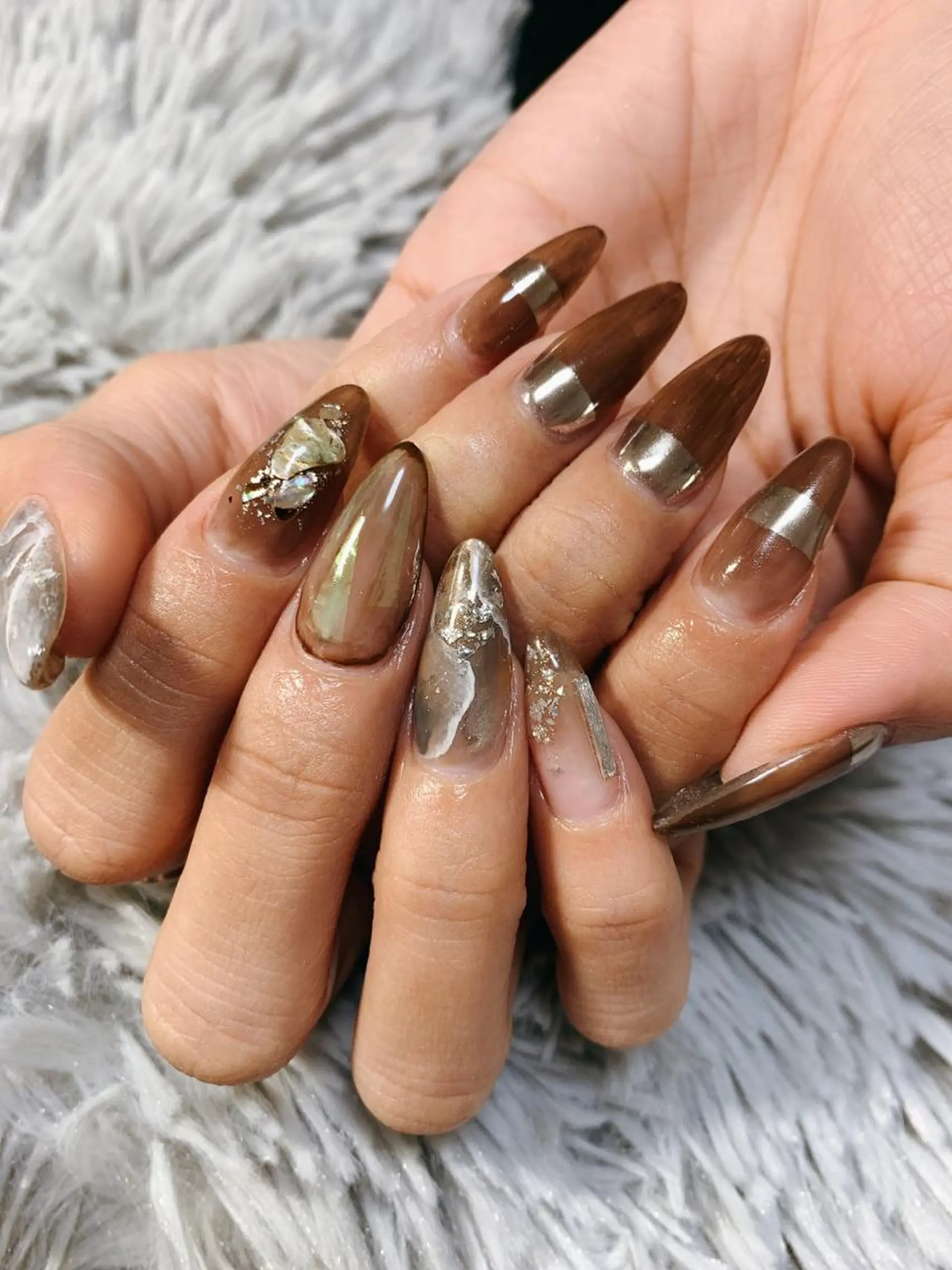 ネイル ハンドネイル Blancnail 江口のネイルデザイン