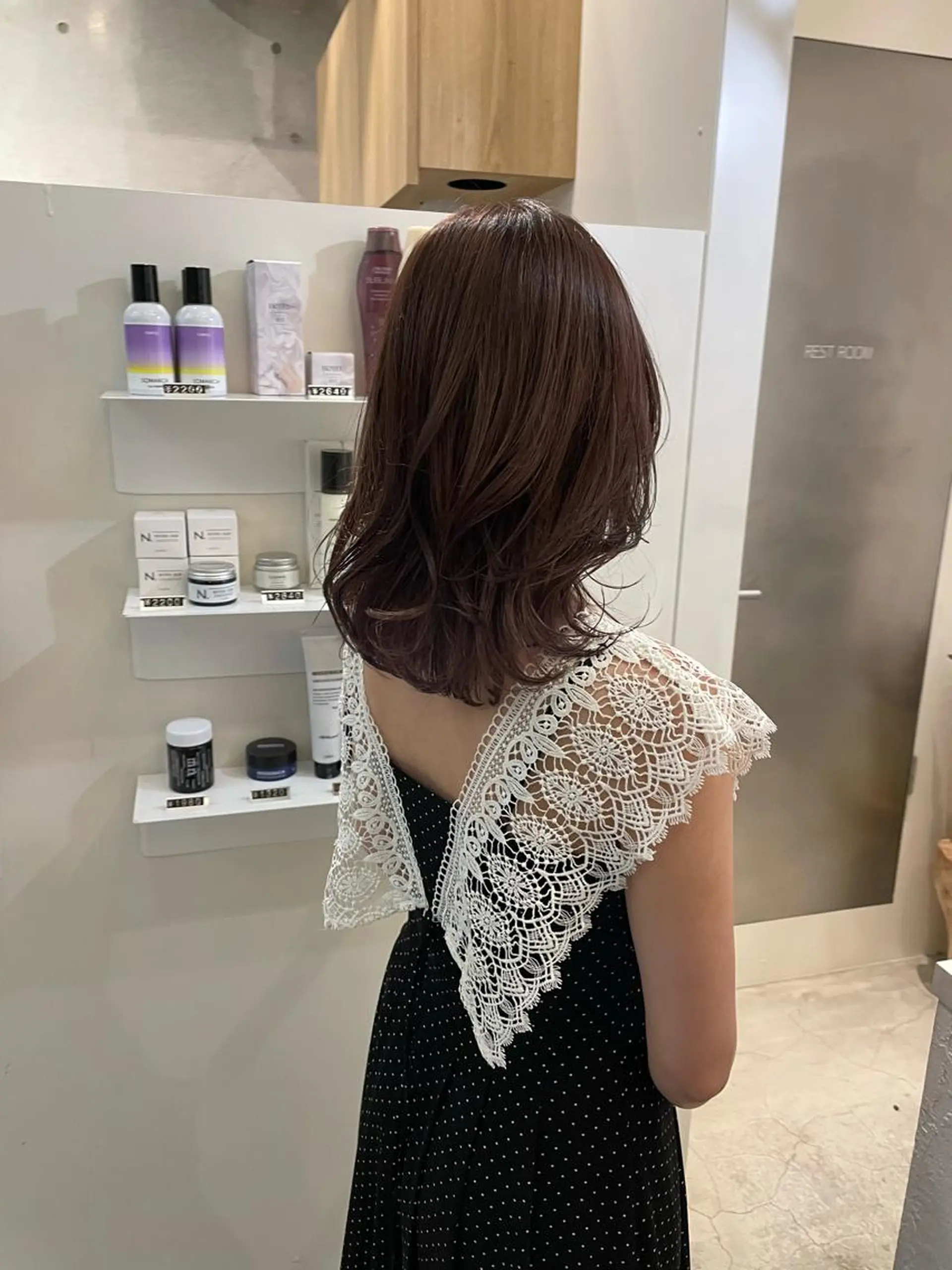 セミロング カラー 🌿髪質改善🌿艶髪 透明感🌿karenのヘアスタイル