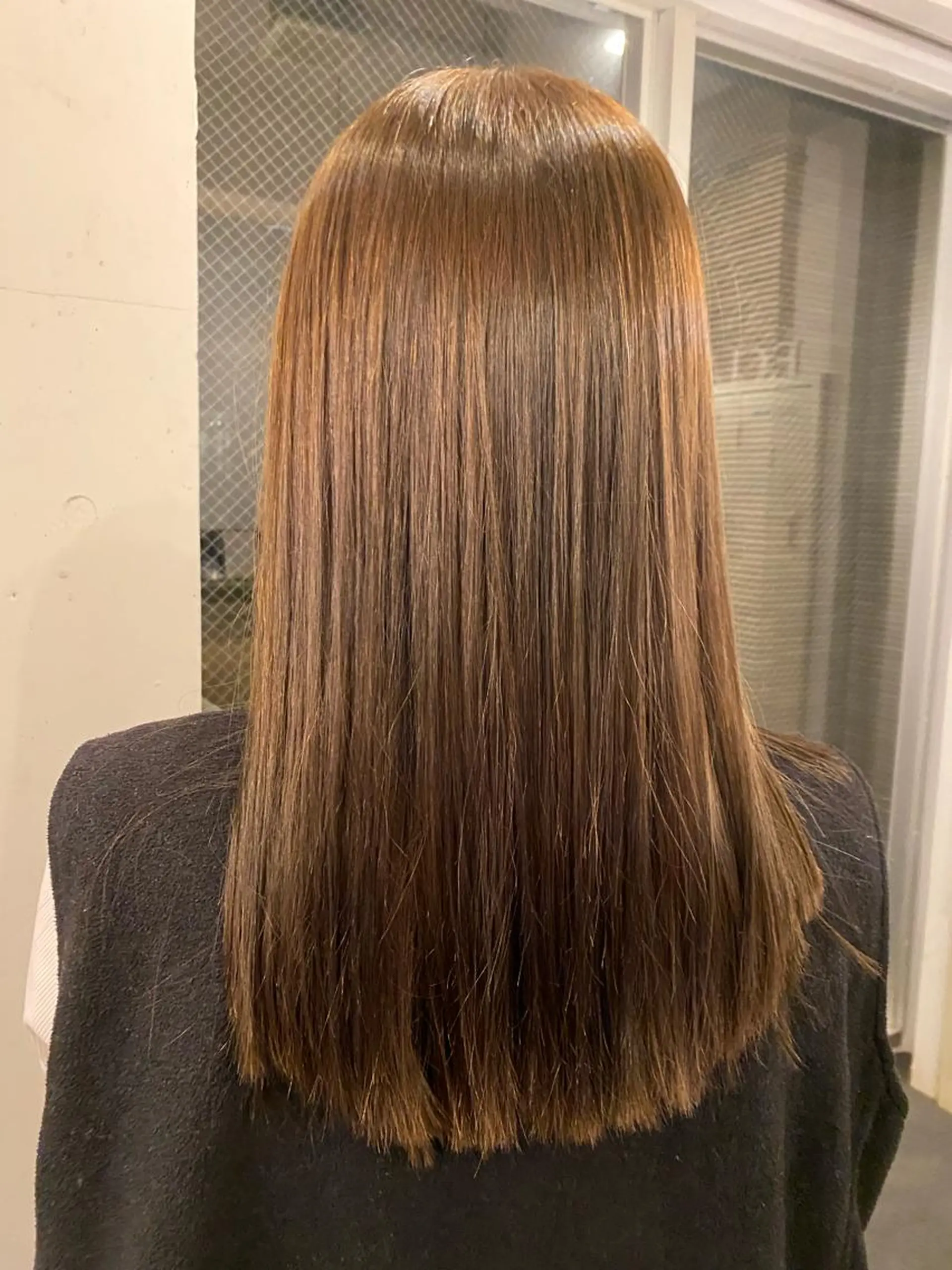 ミディアム カラー 西田辺/ タカスナオヤのヘアスタイル