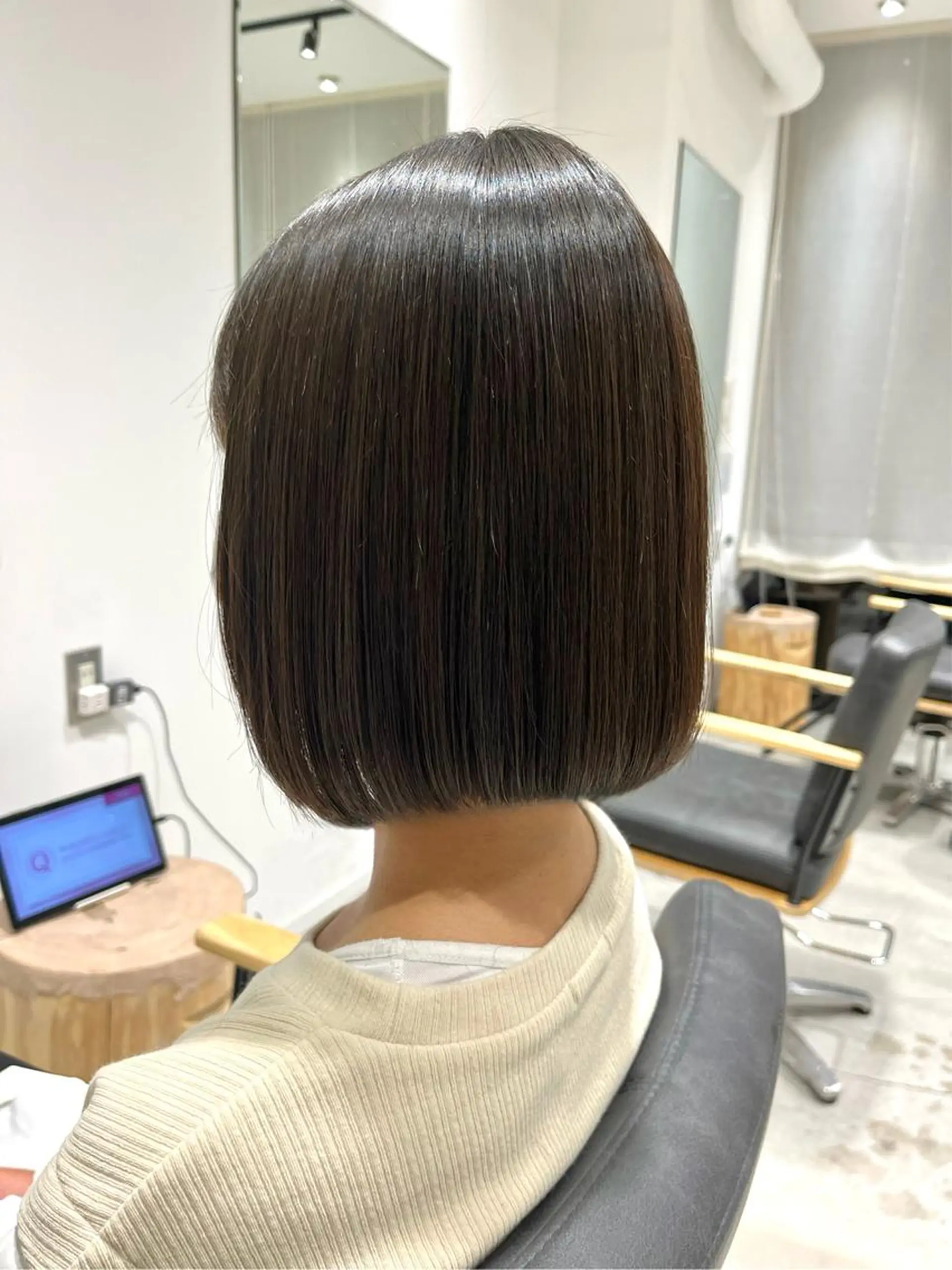 ボブ/美髪矯正 /佐藤　奈巳のヘアスタイル