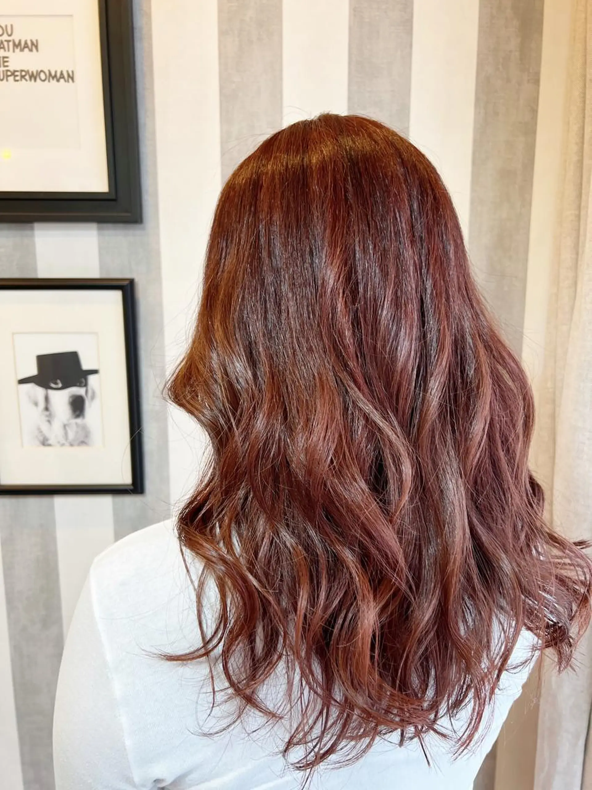 ロング カラー ブラウンカラー オレンジ オレンジブラウン ☺︎Ayaka ☺︎のヘアスタイル