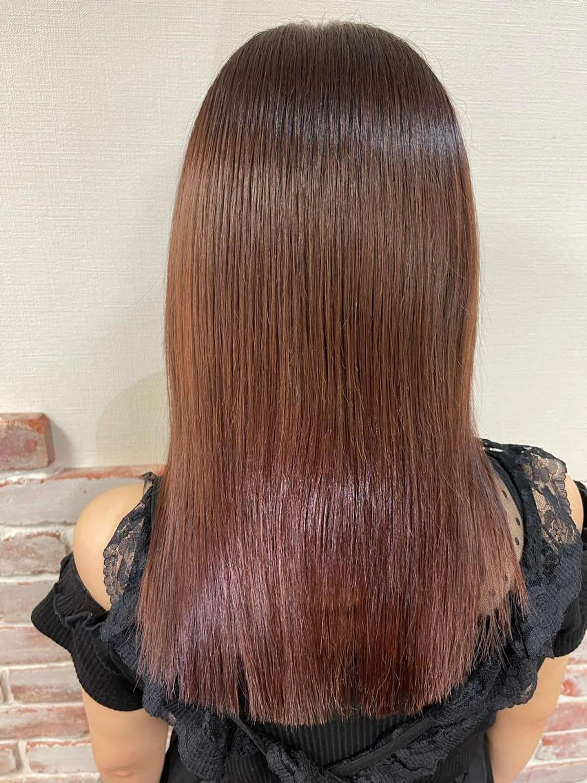 ミディアム アッシュ 髪質改善 ヘアカラー 【髪質改善特化】 新宿/縮毛矯正/セラのヘアスタイル