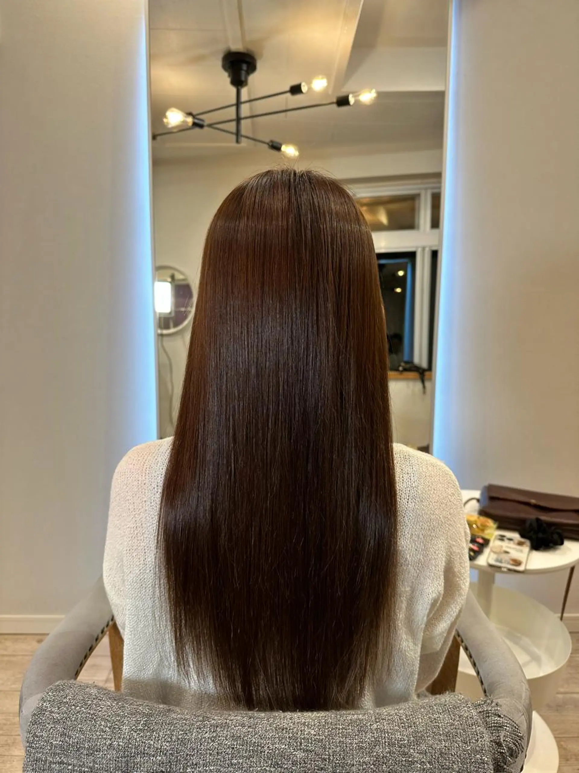 ロング 髪質改善 小顔カット 松本 湧貴のヘアスタイル