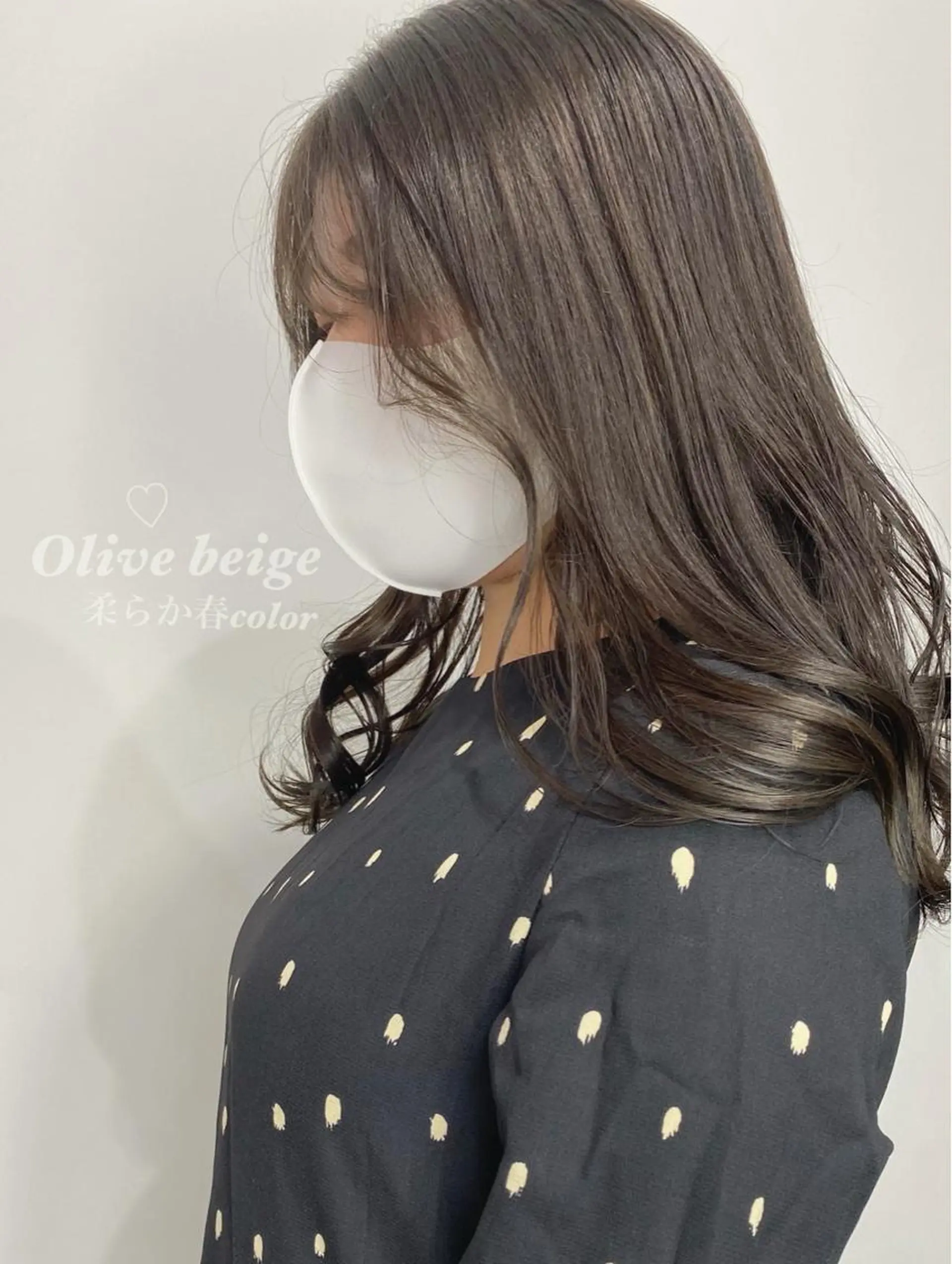 セミロング カラー ヘアアレンジ カット ヘアカラー トリートメント ハイトーンカラー 🩷NANAのヘアスタイル