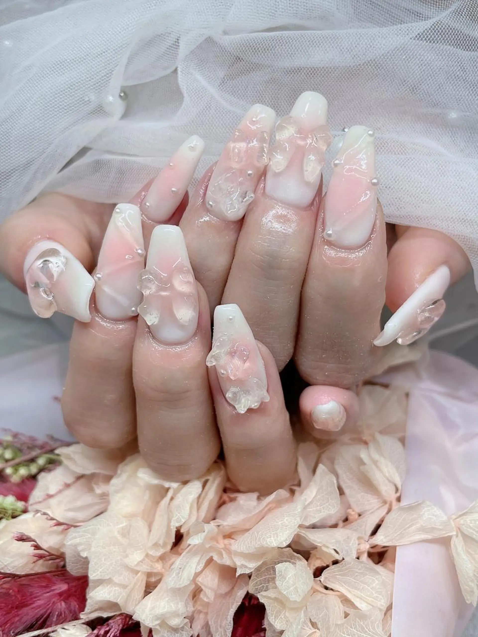 ネイル 長さだし専門店 M2 rikaのネイルデザイン