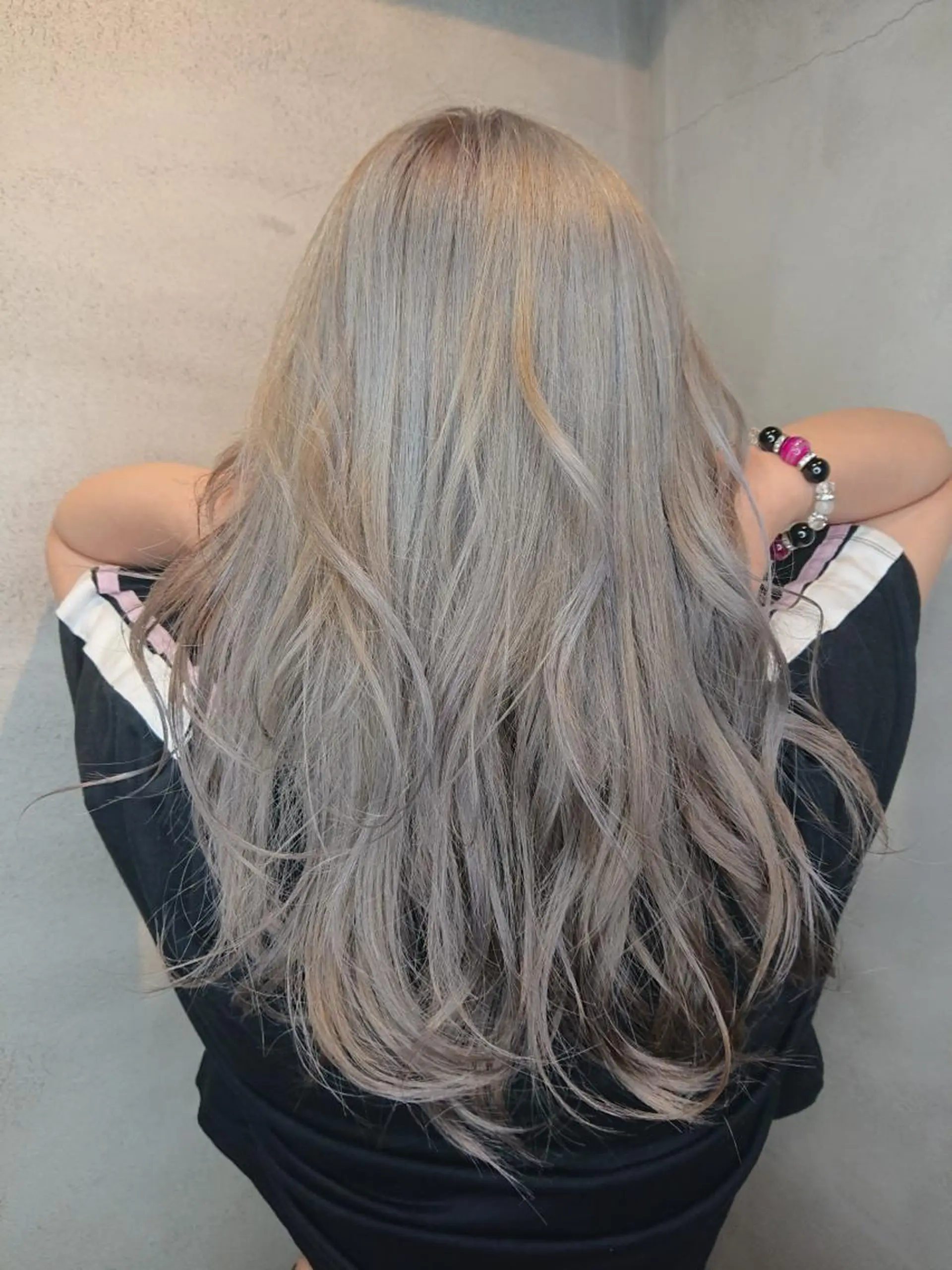 ロング カラー ブリーチ ハイトーンカラー Geniee Horie🍙RINのその他イメージ