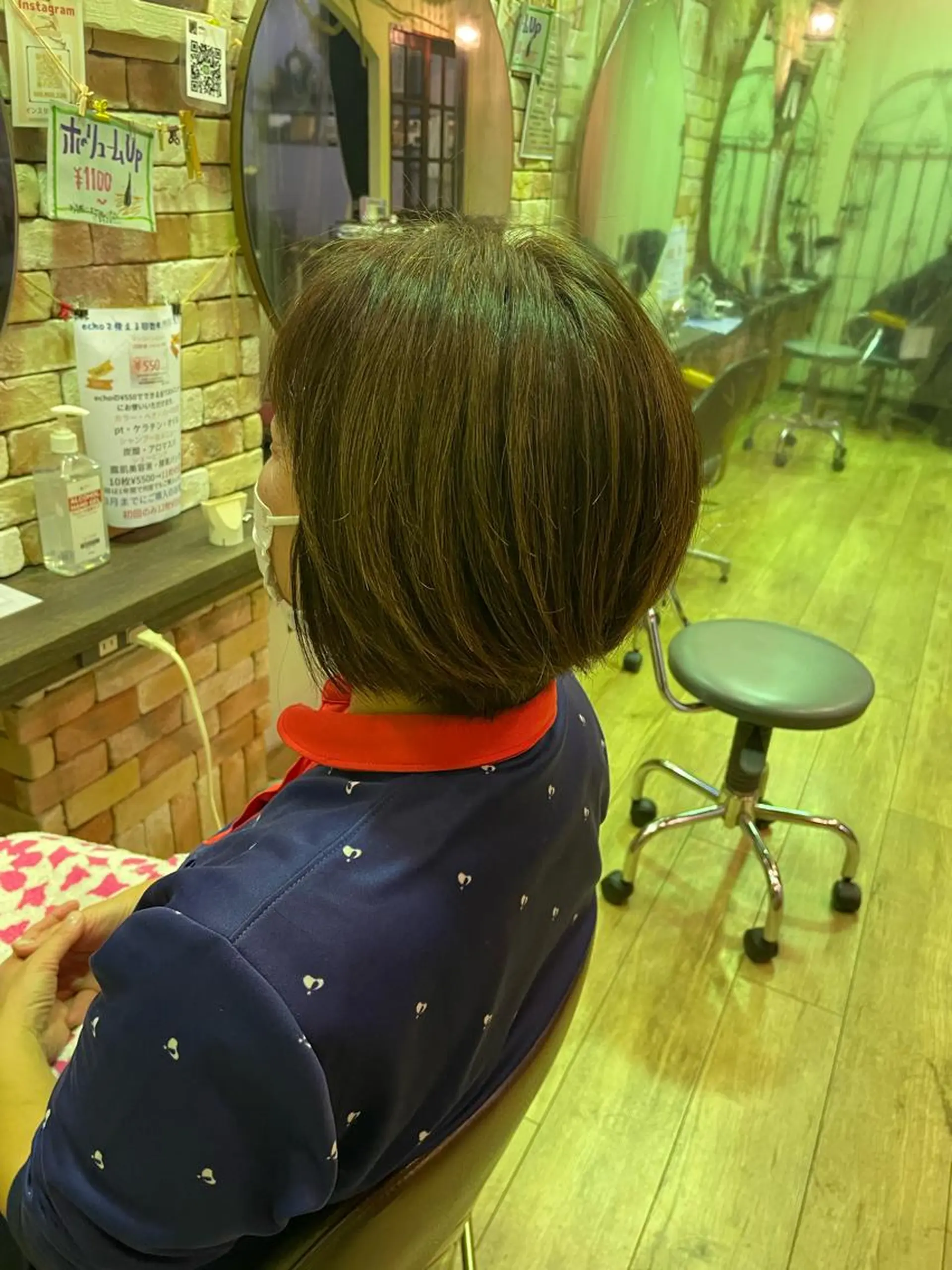 ショート ショートボブ ボブ ショートヘア hair make echo滿木あい花のヘアスタイル