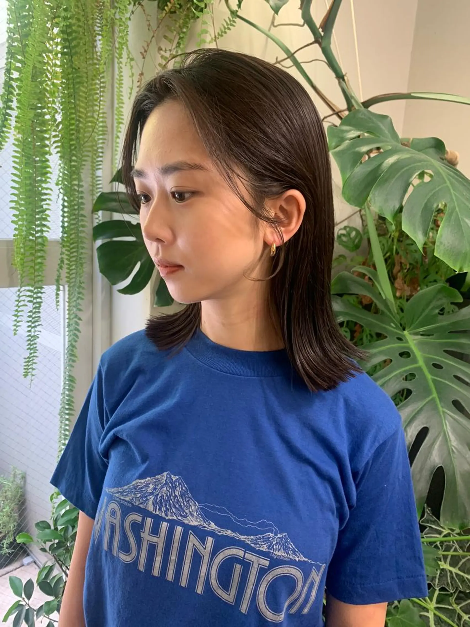 ミディアム 髪質改善 トリートメント ボブ/顔まわりカット 💫大澤奈緒美のヘアスタイル