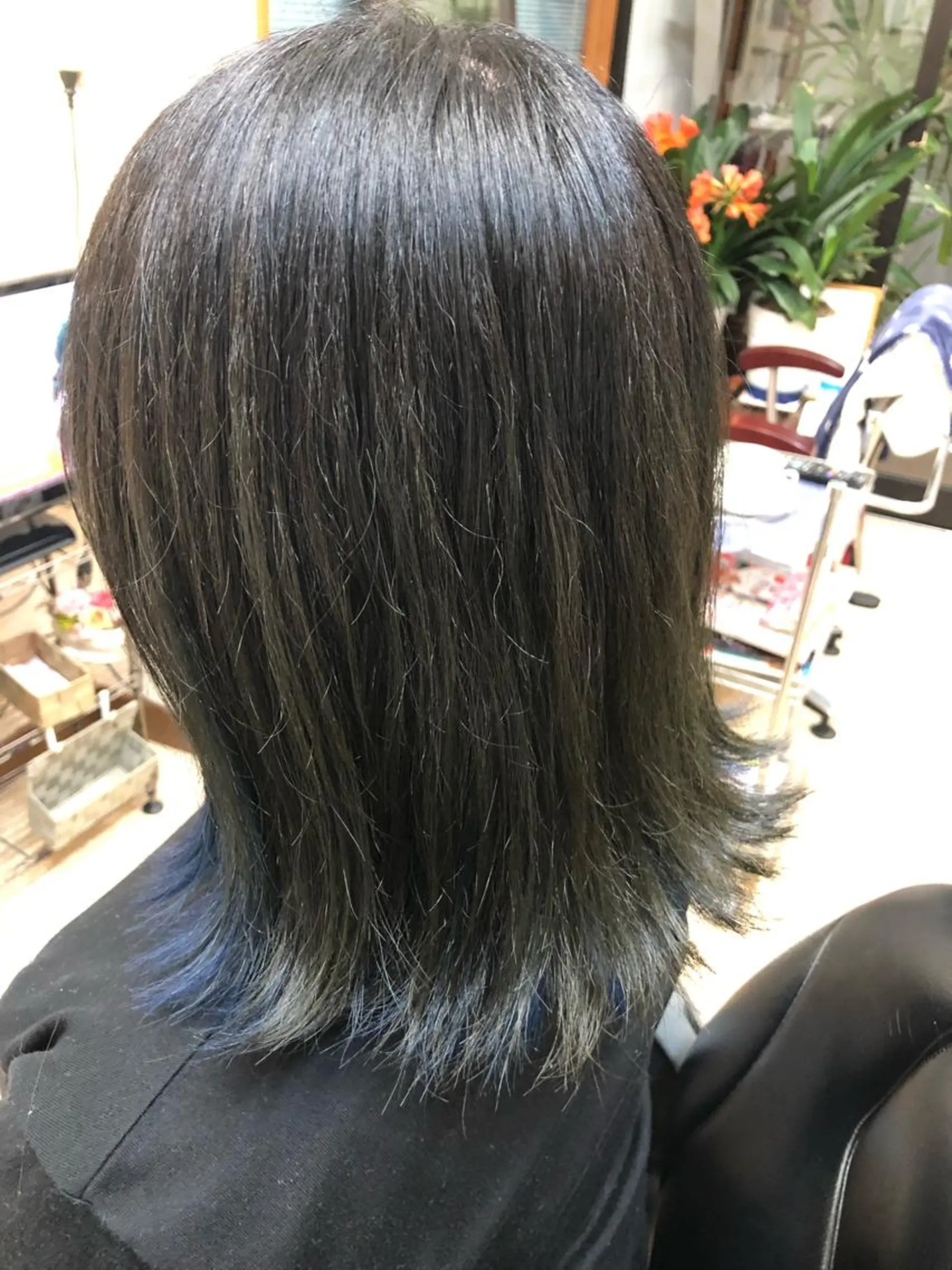 ミディアム カラー 石塚 浩のヘアスタイル
