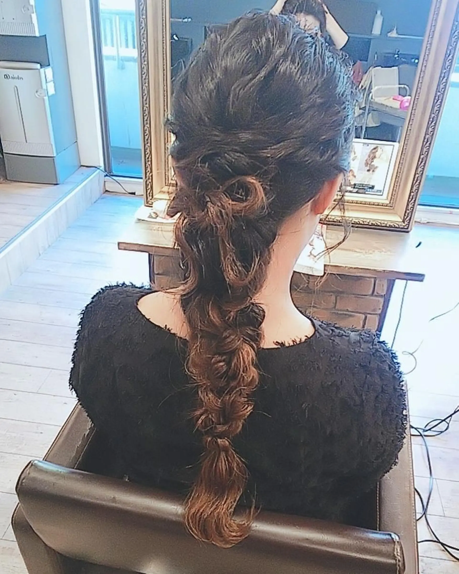 ロング ヘアアレンジ RU RIのヘアスタイル