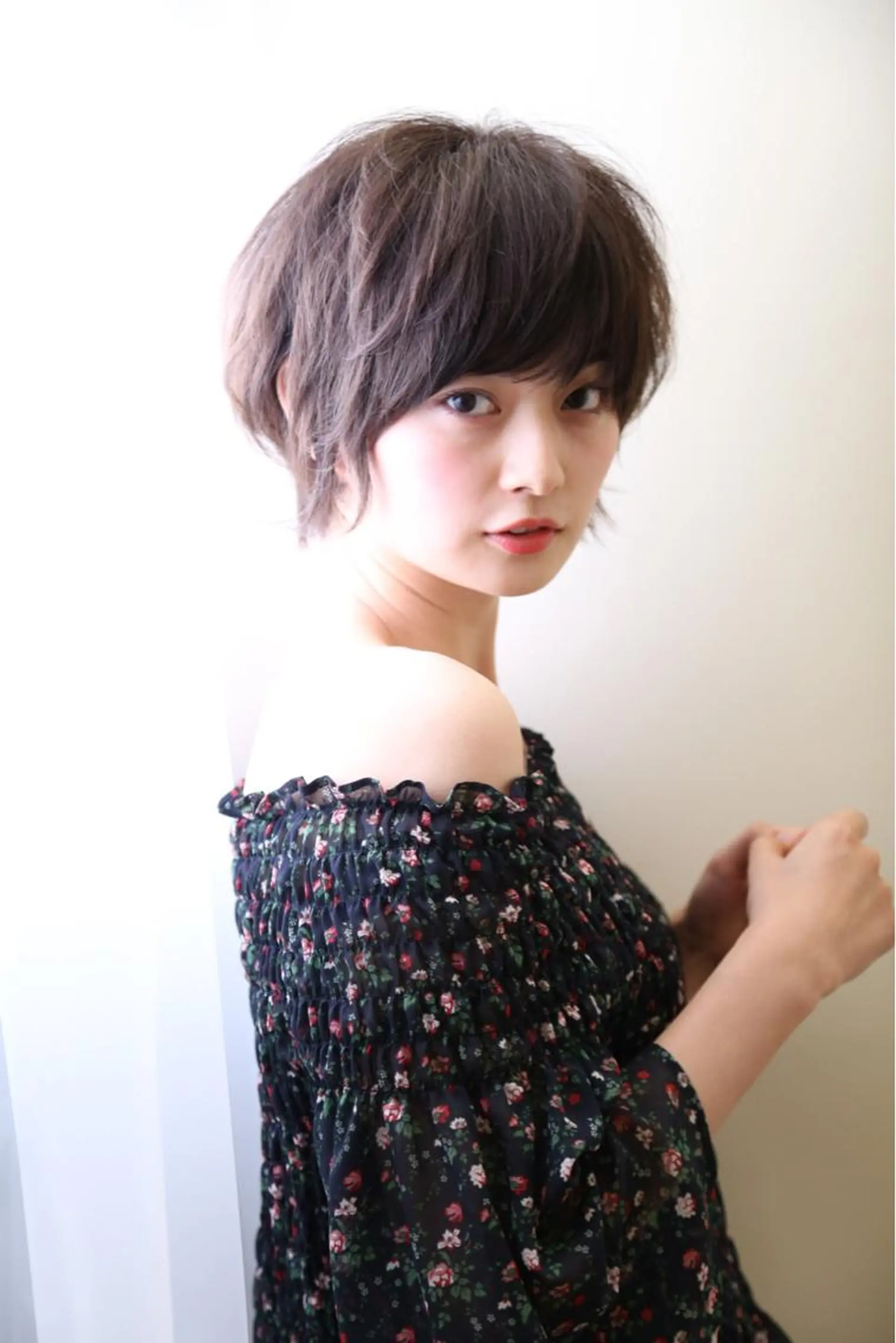 ショート カラー キッズ 野崎 ひかりのヘアスタイル