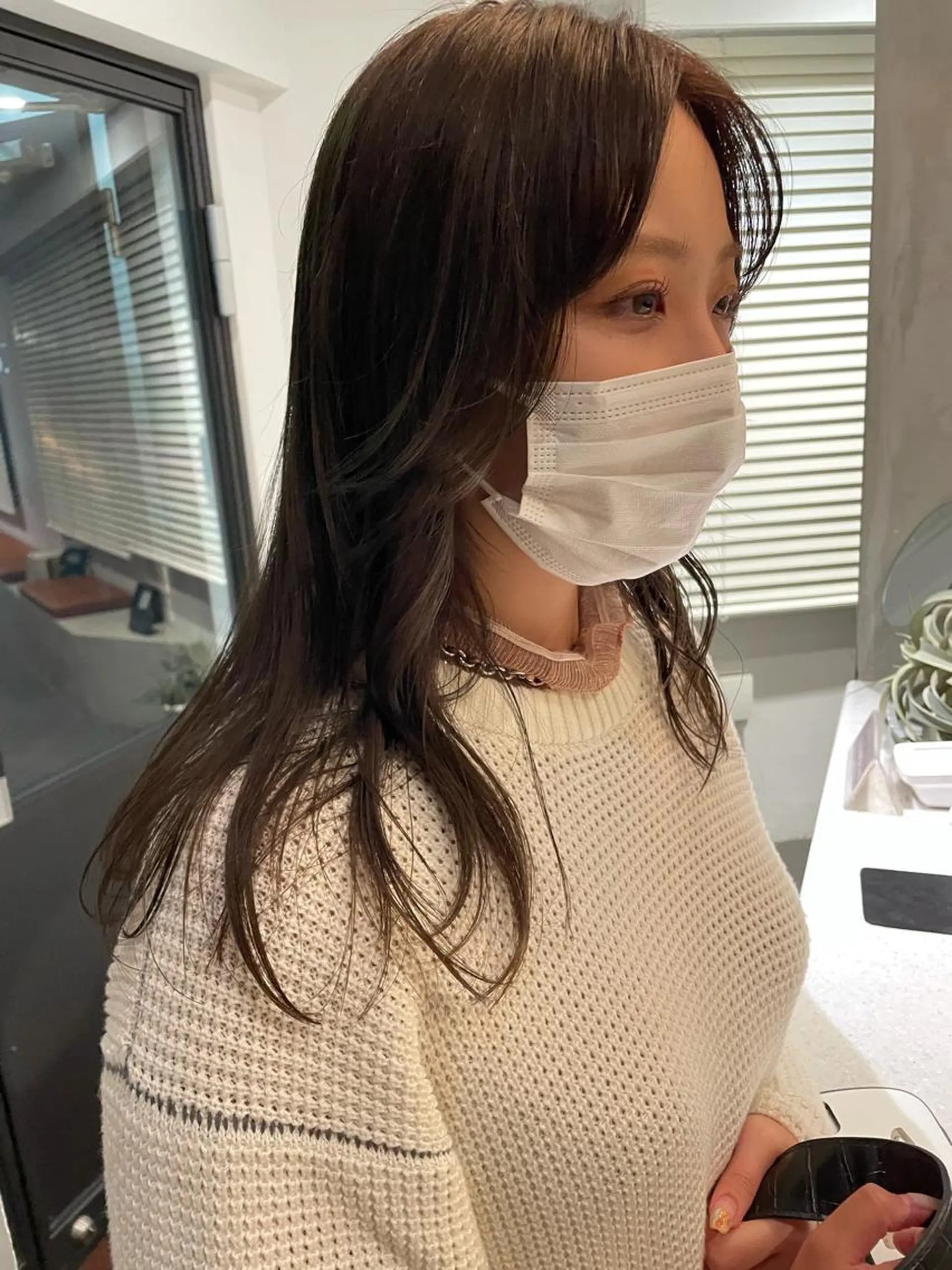 ロング カラー classic 新横浜所属・大人girly🛋️ 🤍yukakoのヘアスタイル