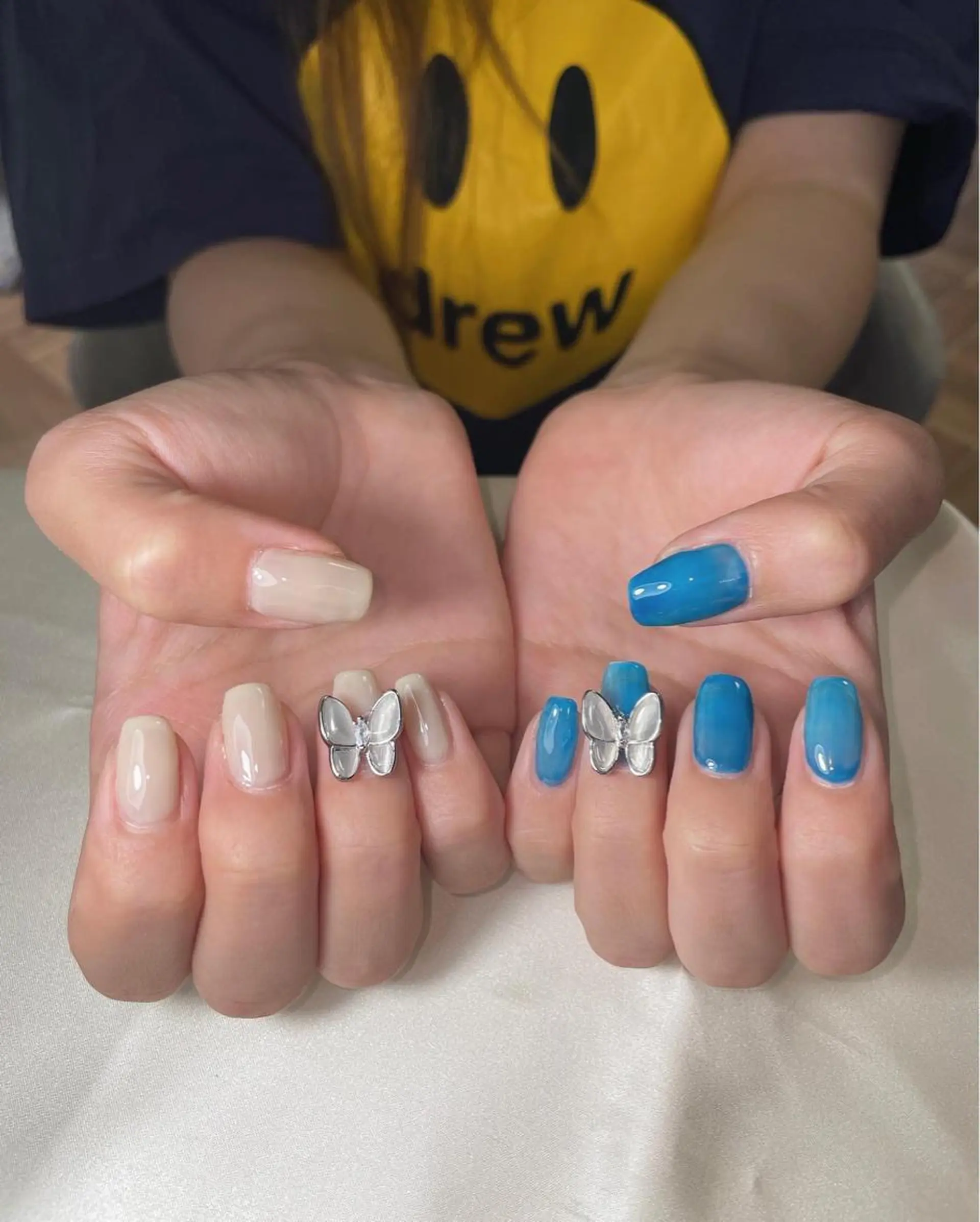 ネイル クリアネイル ハンドネイル Lofinails ちひろのネイルデザイン