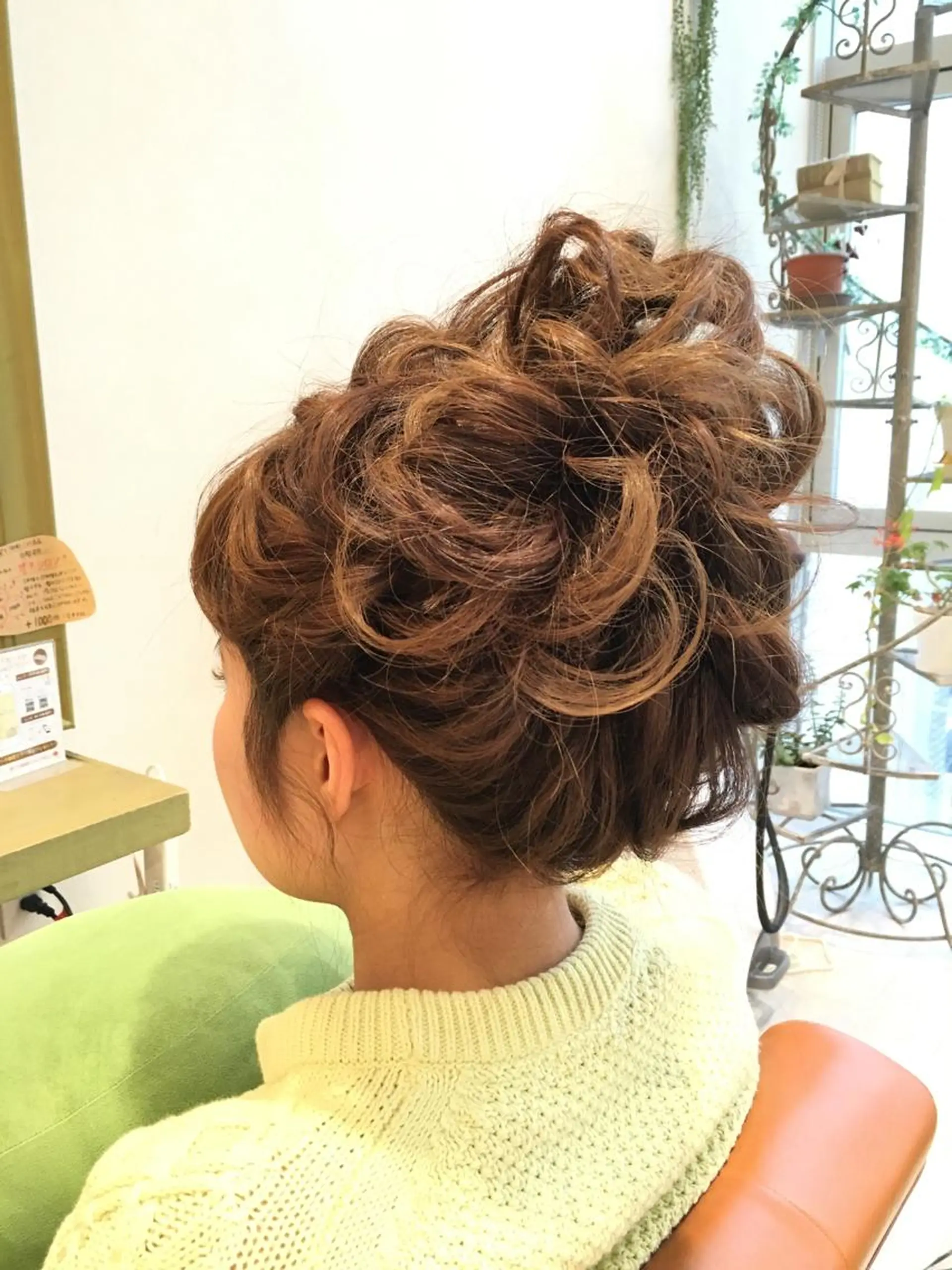 セミロング ヘアアレンジ 美容院 むぎのその他イメージ