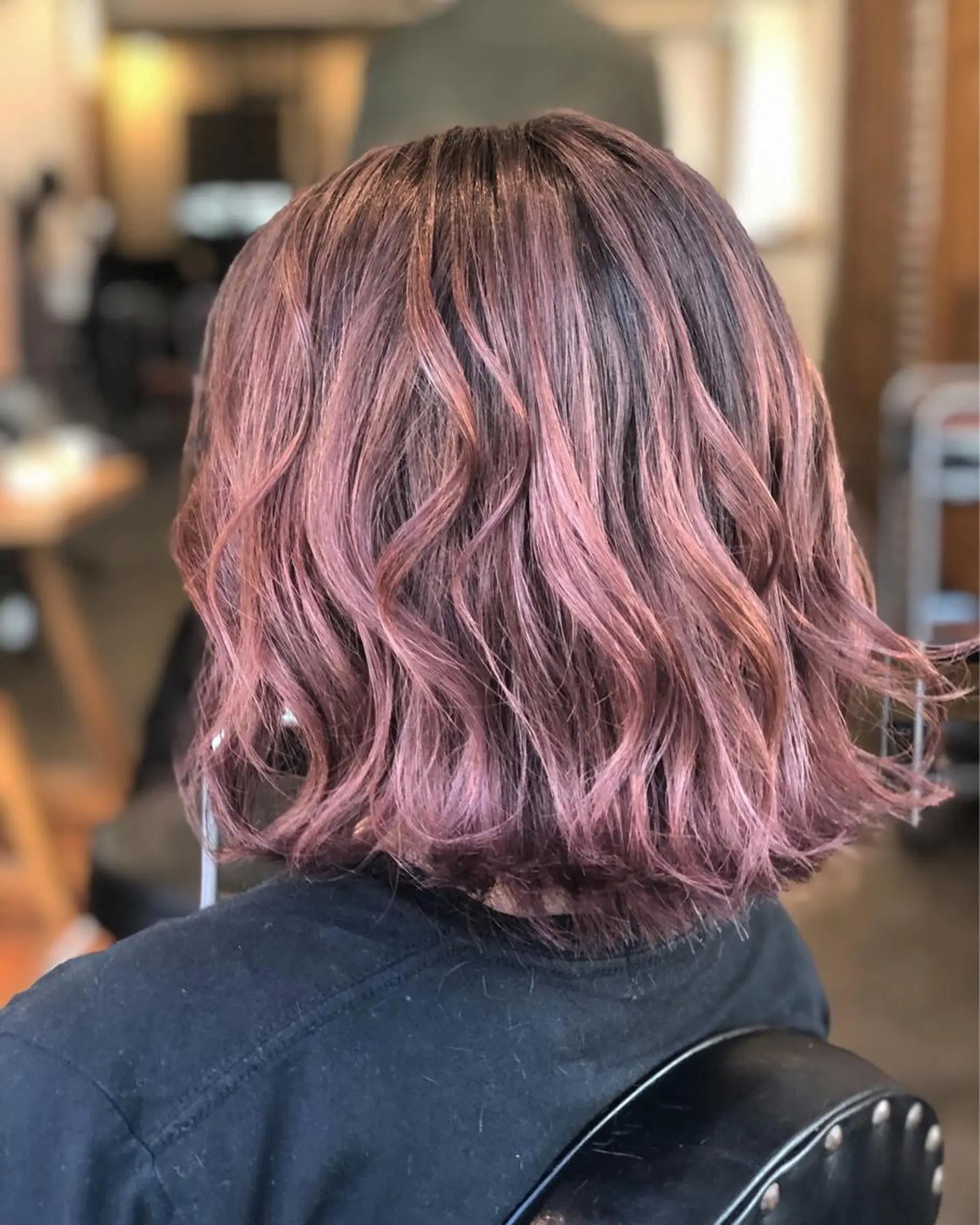 ショート カラー ピンクカラー ローズカラー ハイトーン×髪質改善 KENTAのヘアスタイル