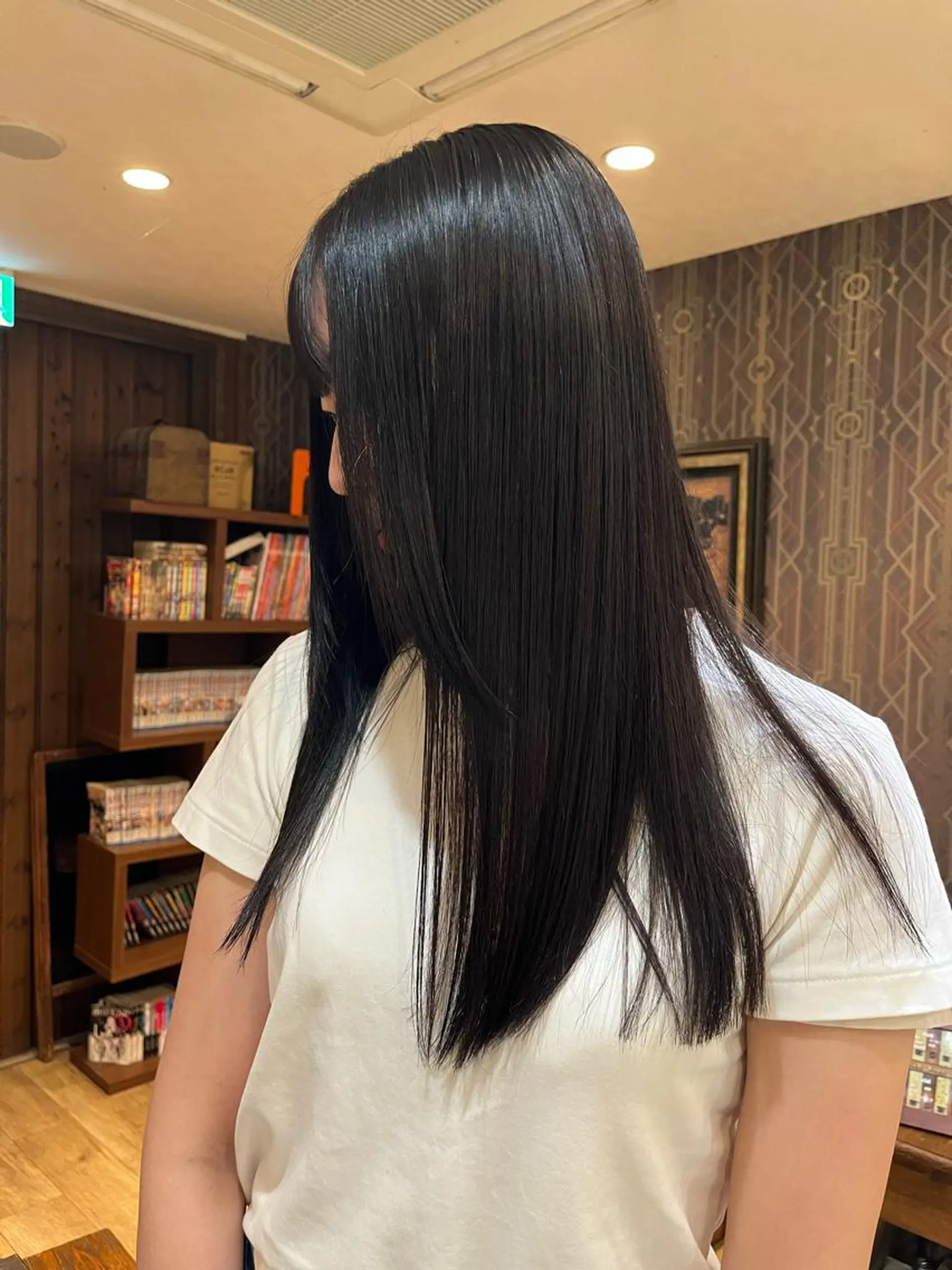 セミロング カラー ブリーチ ブリーチなしカラー 縮毛矯正 ヘアカラー VOYAGE所属・中園康 /カラー/ブリーチのヘアスタイル