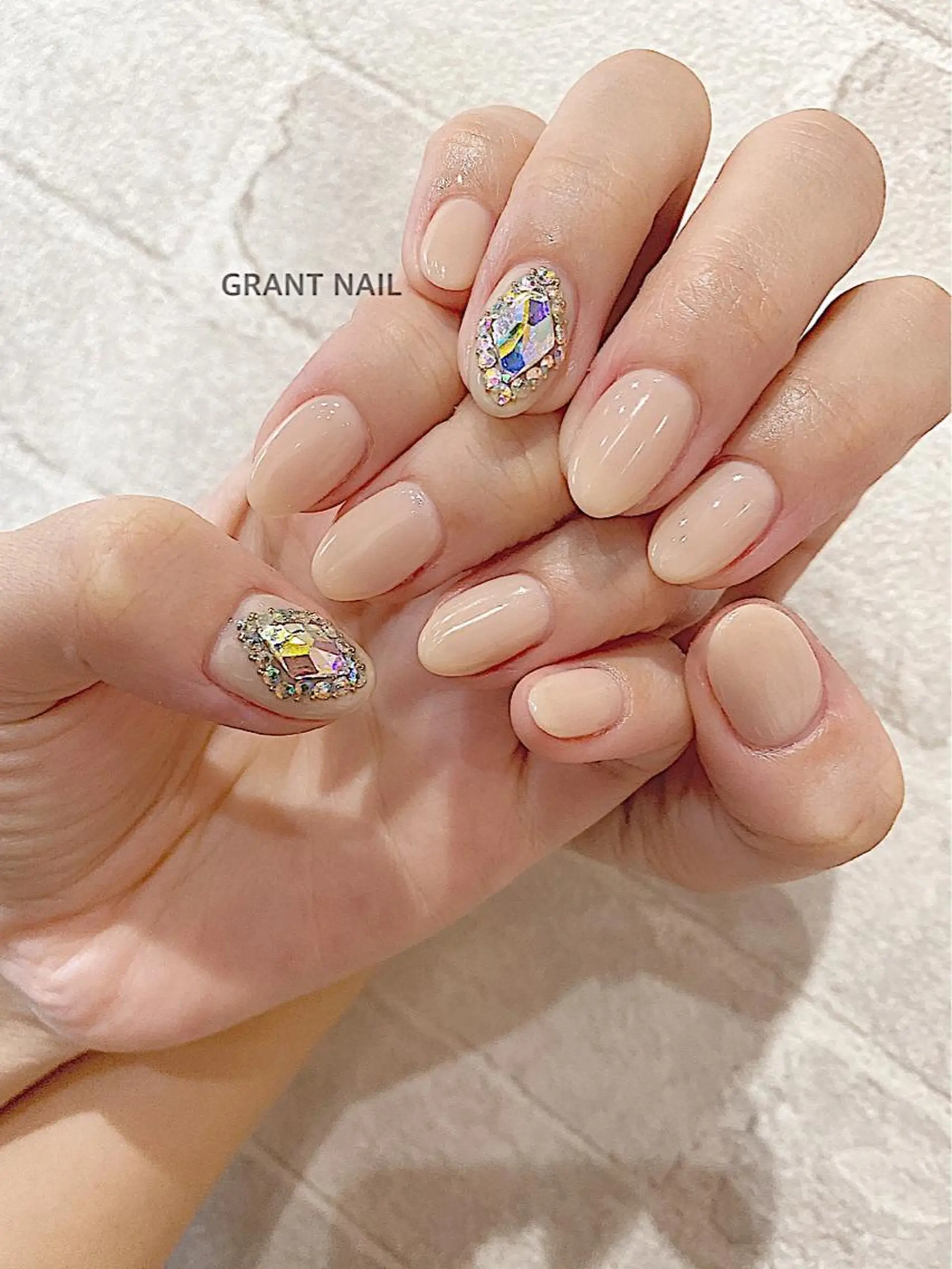 ネイル アートネイル クリアネイル ジェルネイル ニュアンスネイル GRANT NAIL 岩出店のネイルデザイン