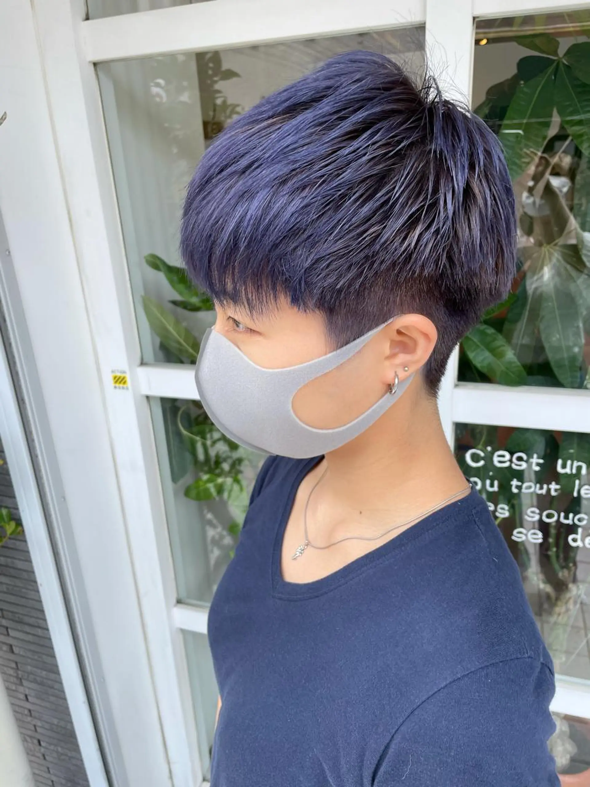 ショート ヘアカラー 鴫原 亜弥のヘアスタイル