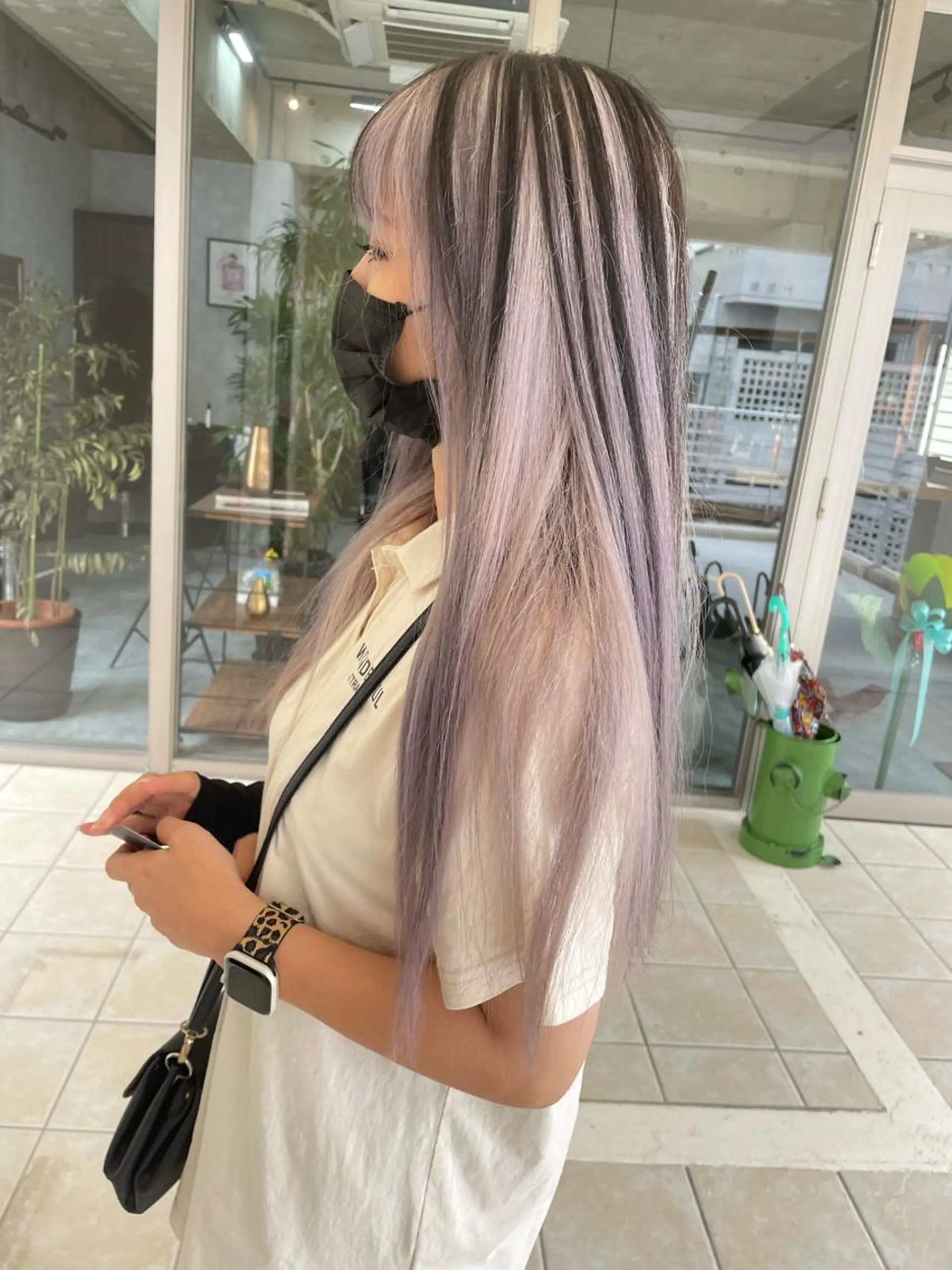 ロング andKおもろまち店 艶ダブルカラー✨のヘアスタイル