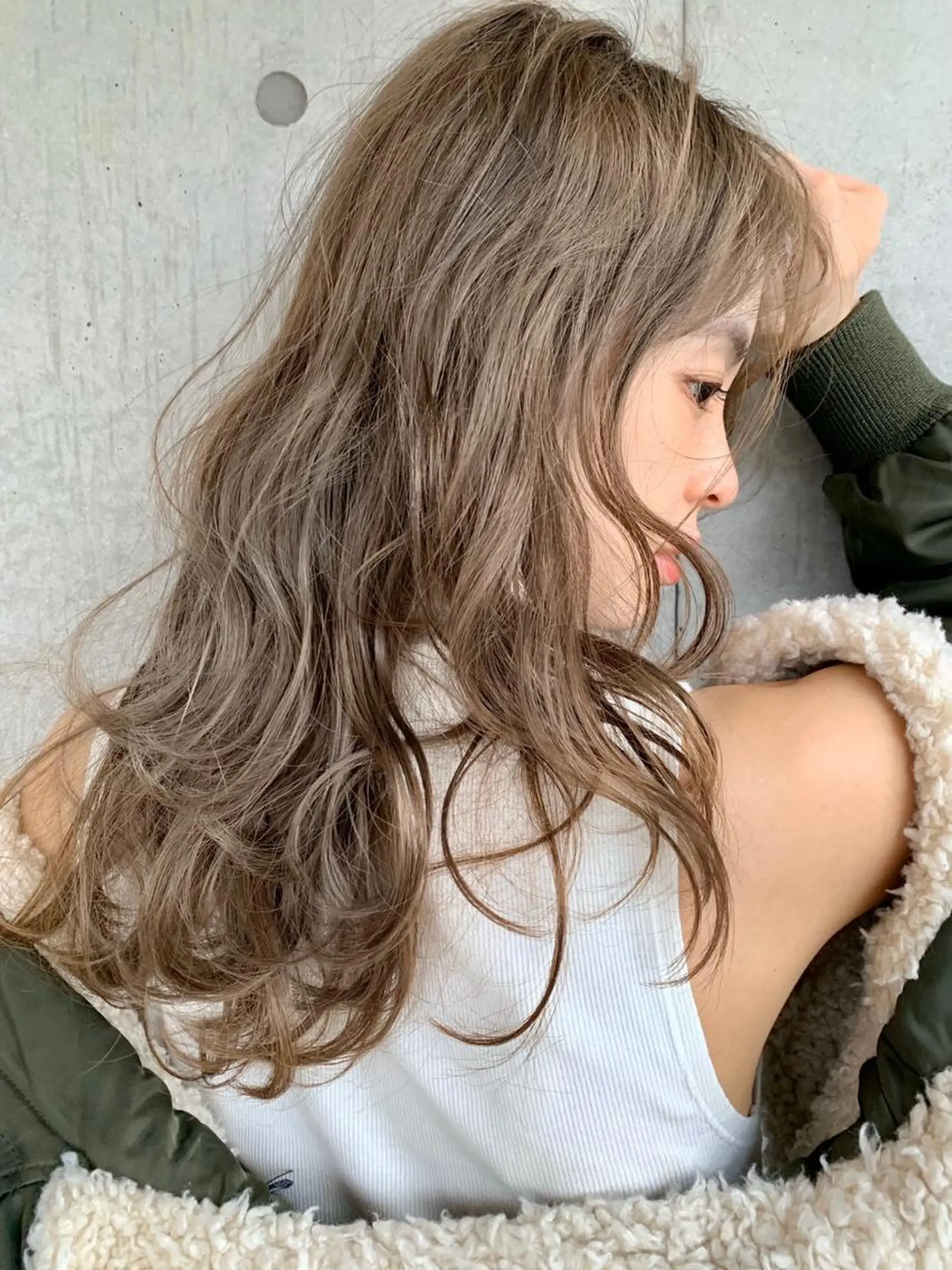 ロング ヘアカラー トリートメント ヘアセット ❤️sai❤️ official❤️のヘアスタイル