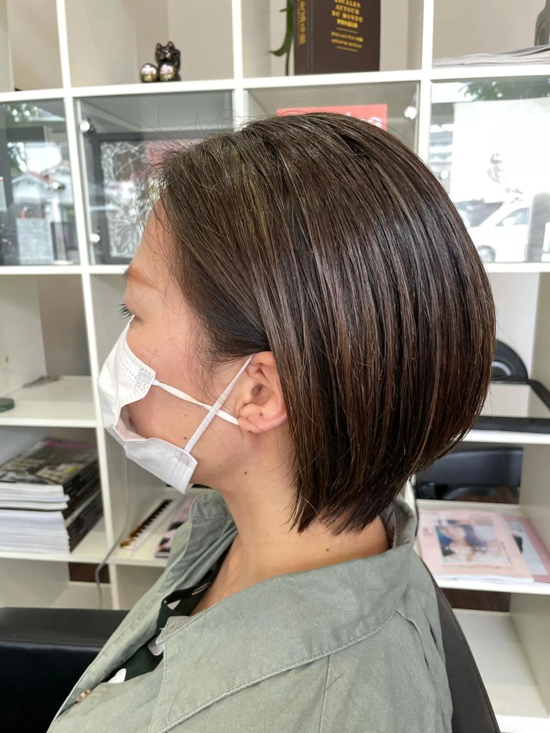 ショート カット ヘアカラー トリートメント シンヤヘアーズ 泉大津本店のヘアスタイル