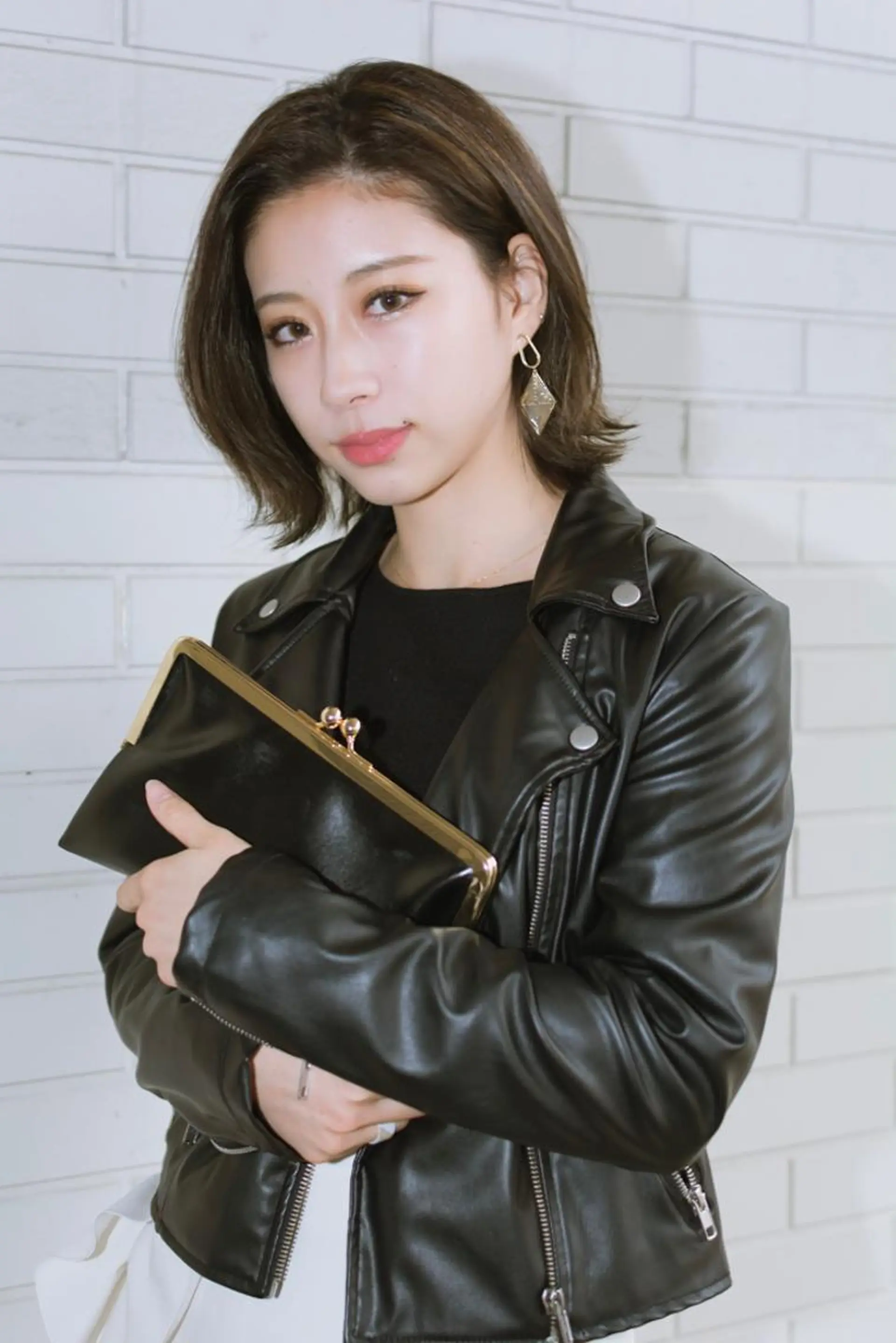 ミディアム ショートボブ ボブ 外国人風カラー ハイライト 外ハネヘア 撮影モデル 斉藤 正敏のその他イメージ