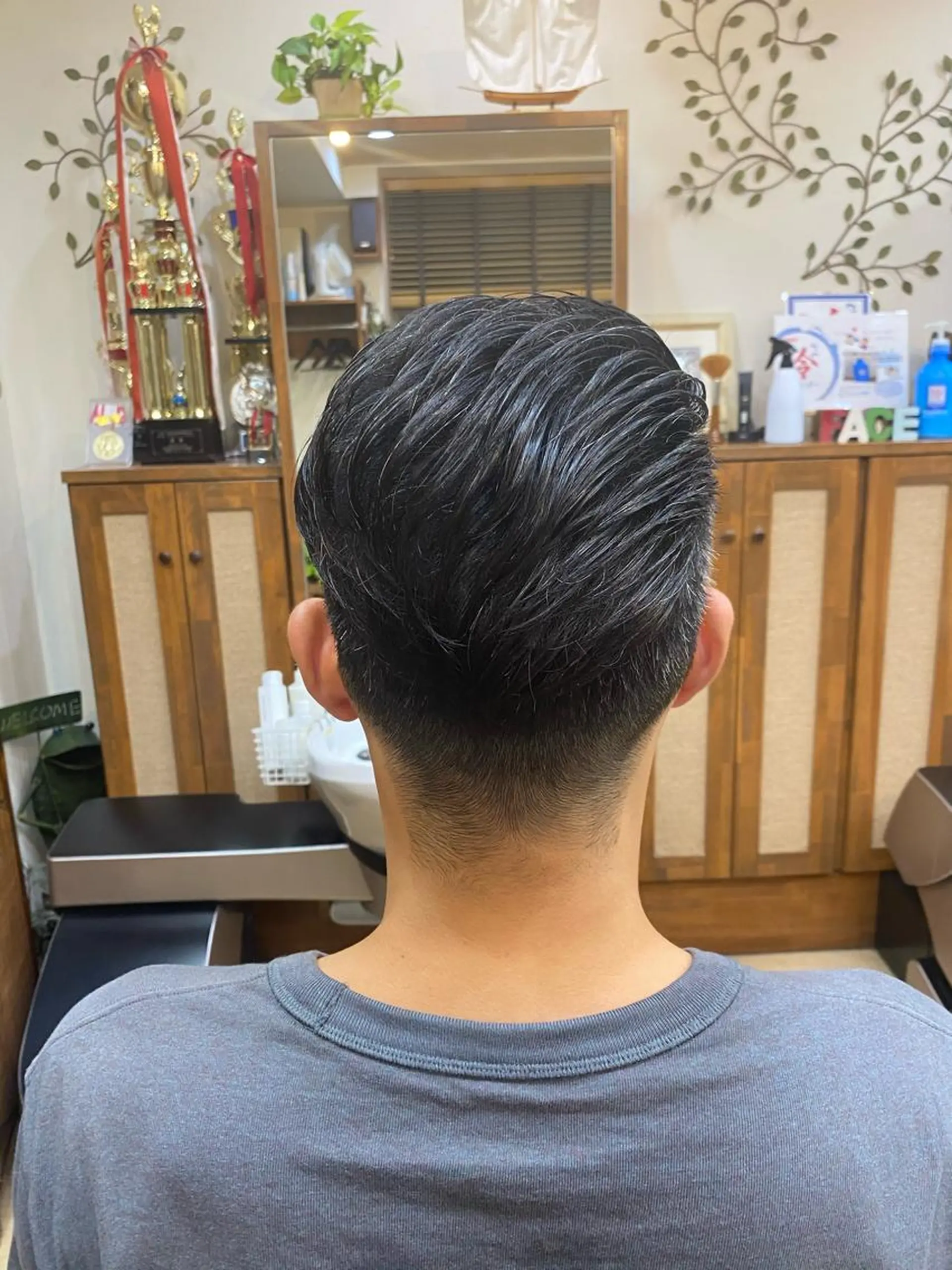ショート メンズ 浅見 天翔のヘアスタイル