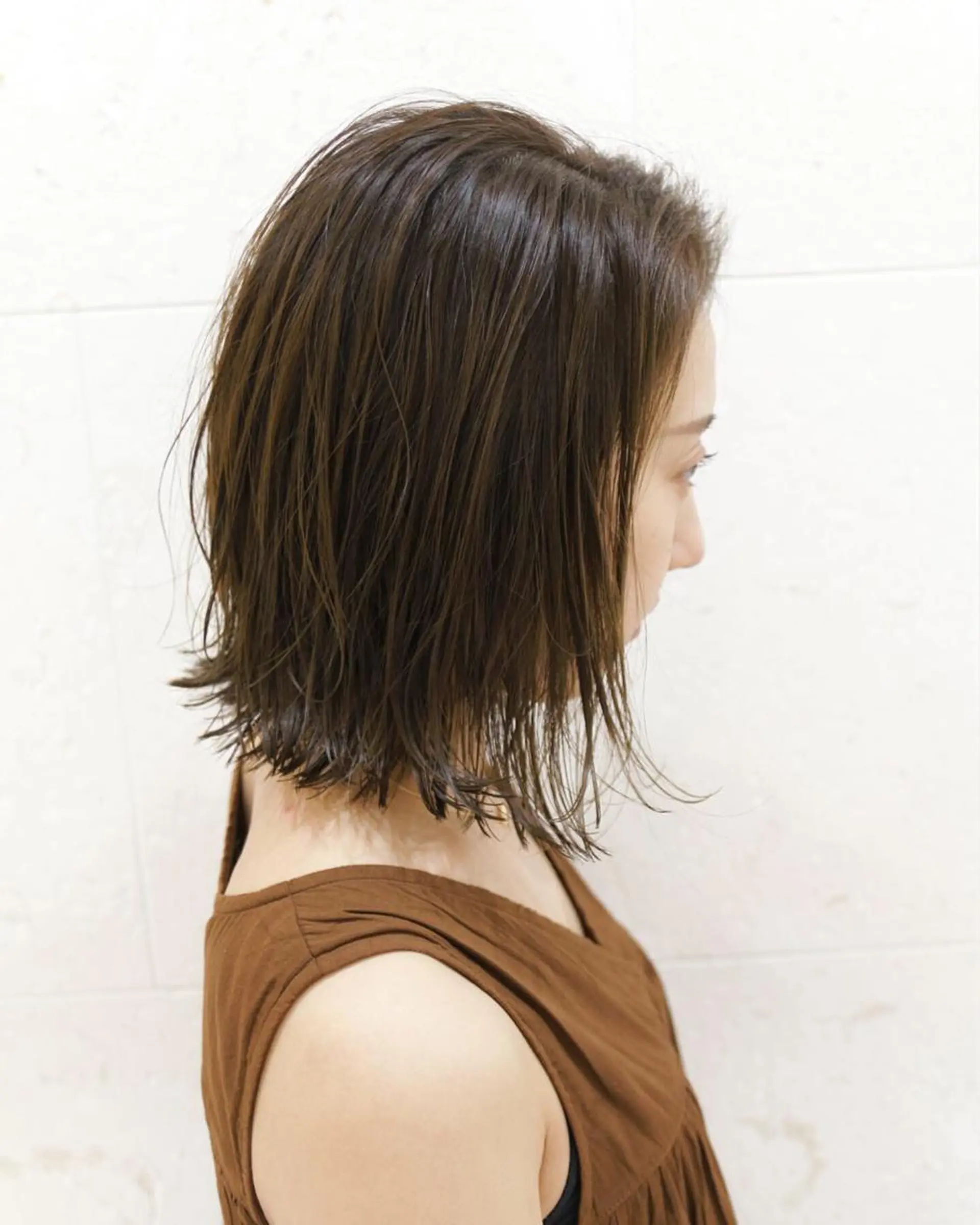 ミディアム カラー アディクシーカラー 斉藤 貴也のヘアスタイル