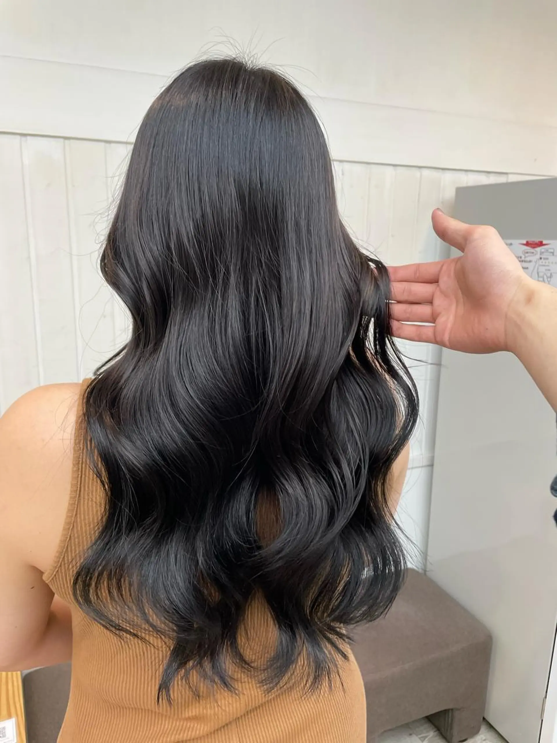 セミロング カラー HIKARU副店長/ ✨️髪質改善のヘアスタイル