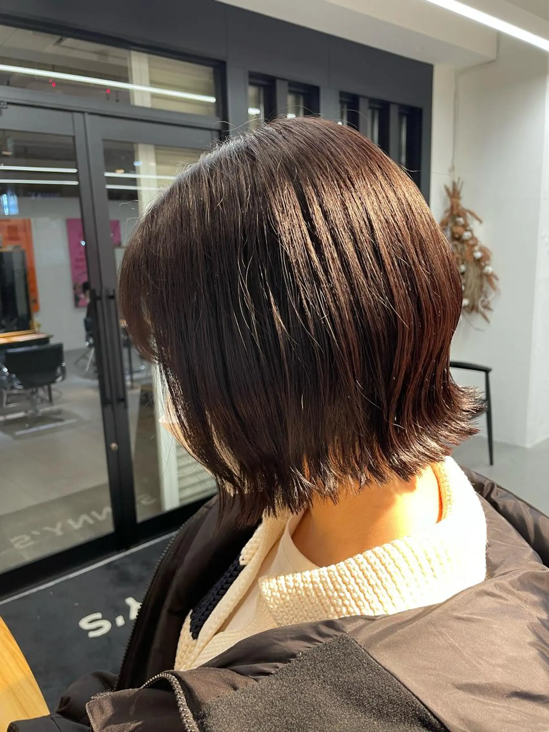 ミディアム ボブ 外ハネヘア 🌼みらん🌼 /副店長スタイリストのヘアスタイル