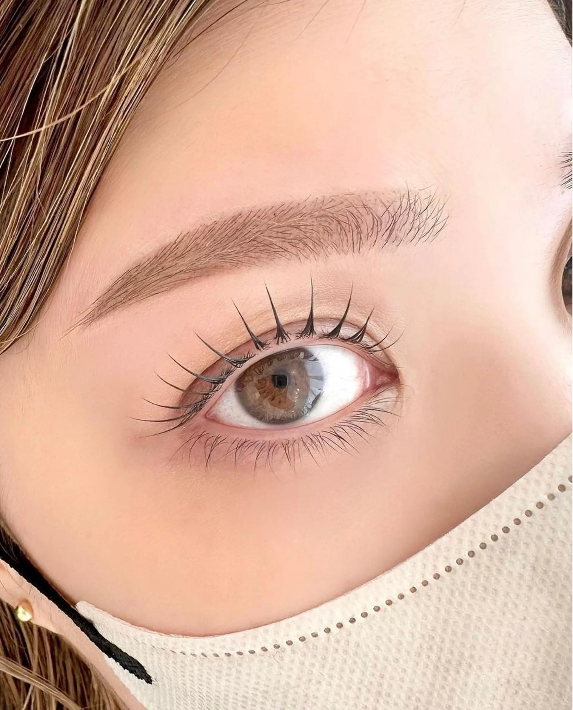 マツエク・マツパ アイブロウ Lifty. aiのマツエク・マツパデザイン