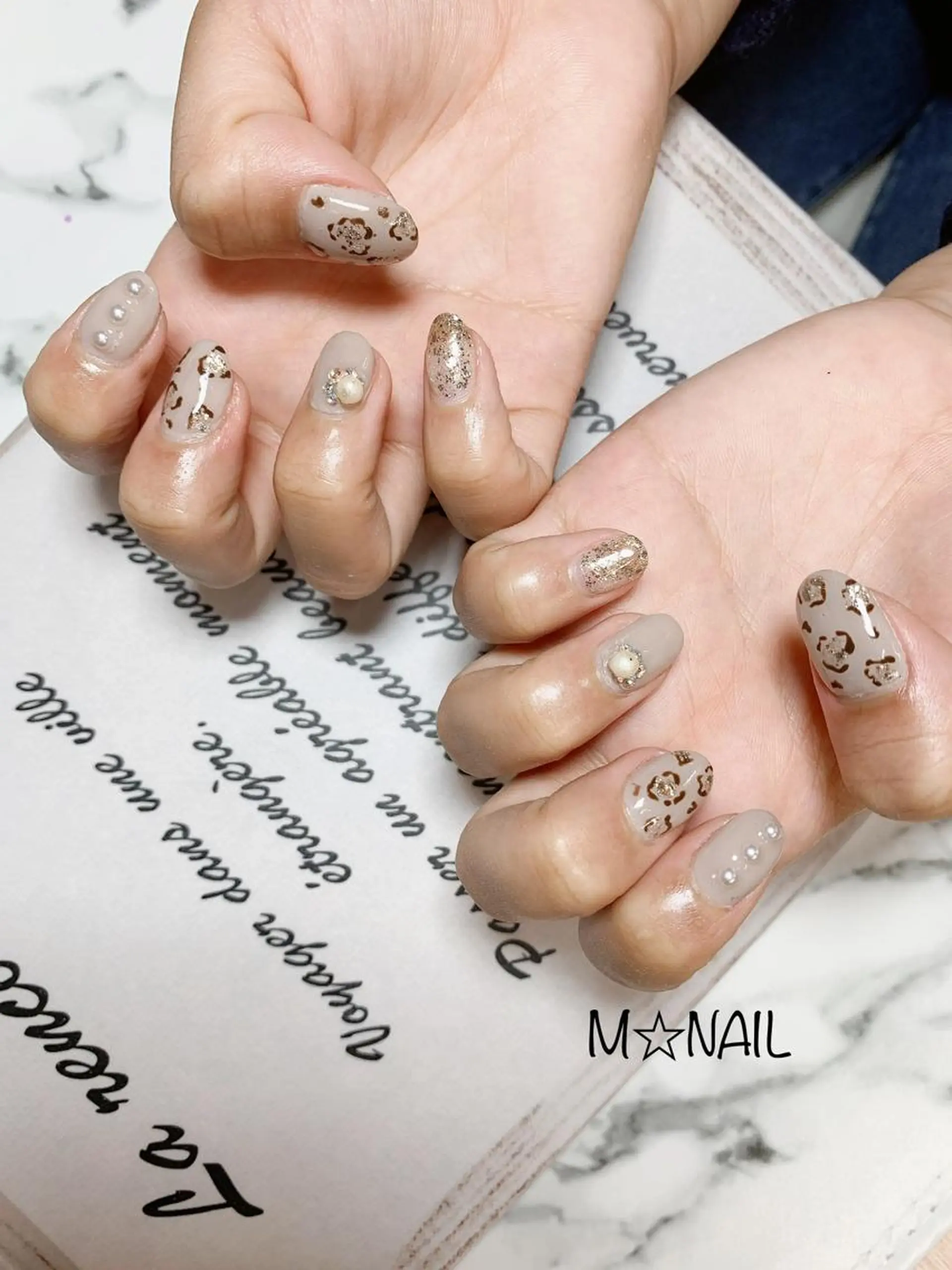 ネイル ハンドネイル M☆ NAILのネイルデザイン